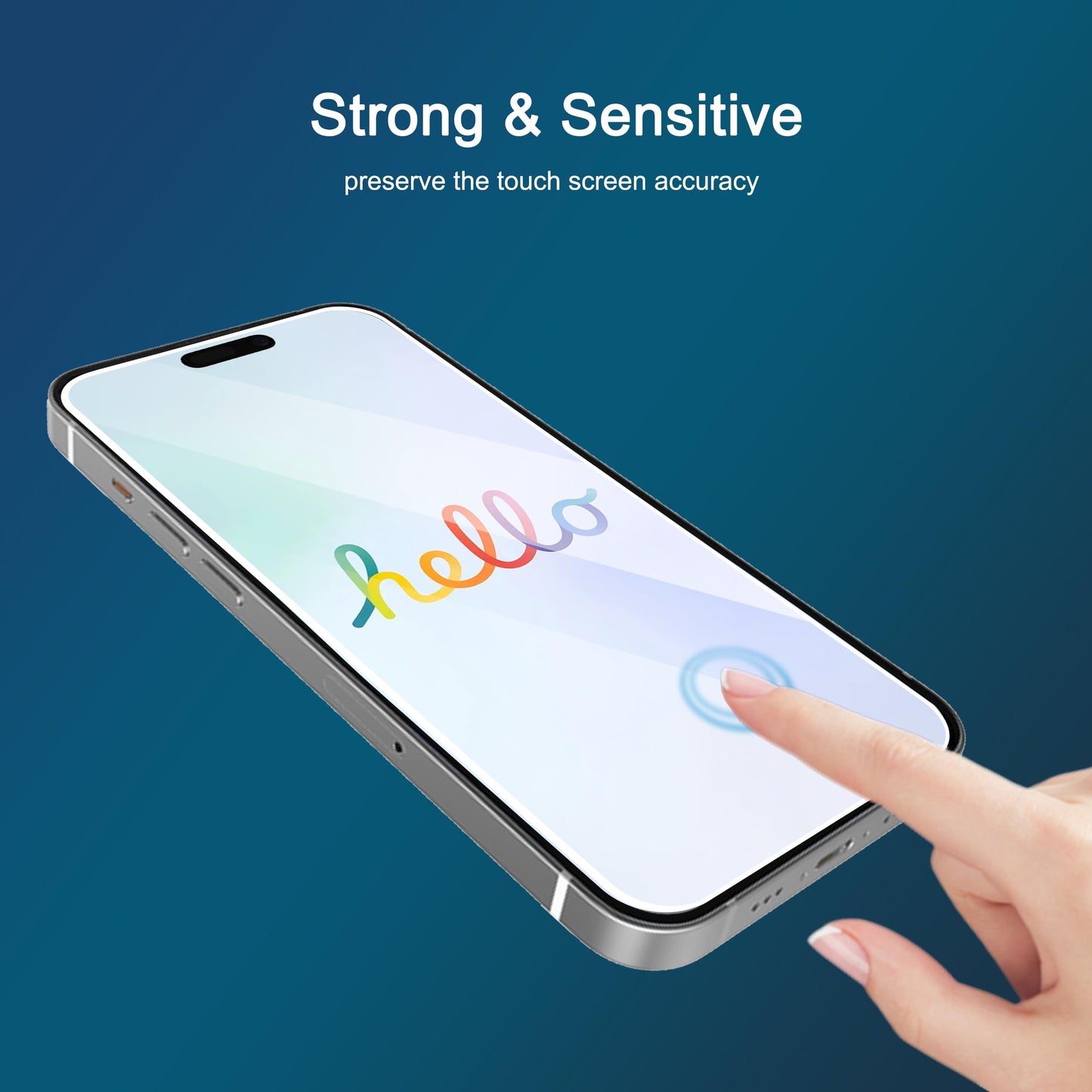 Ailun 3 Pack Screen Protector for iPhone 17 Pro Max [6.9 inch] with Installation Frame, Tempered Glass, Sensor Protection, Dynamic Island Compatible, Case Friendly