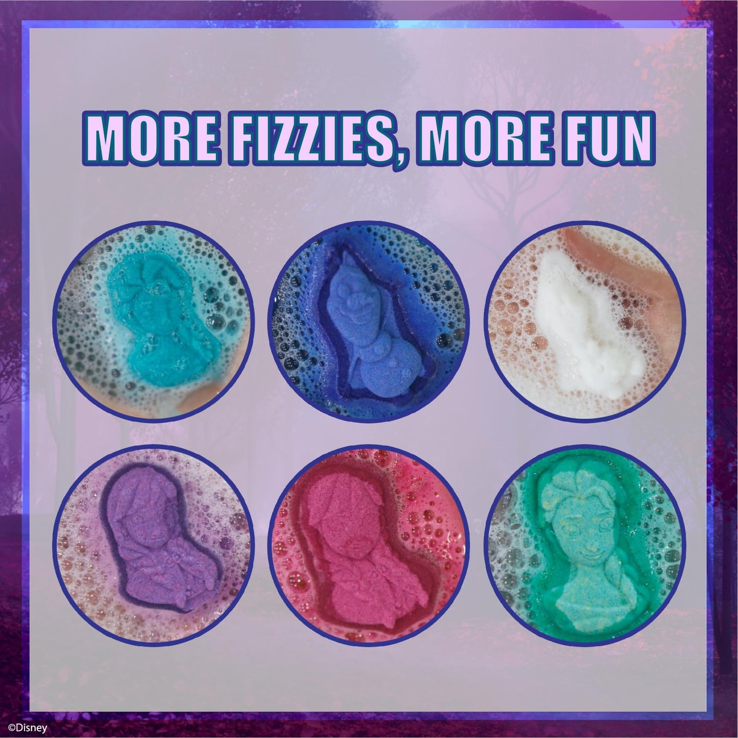 Hot Wheels 6 Piece Bath Bombs for Kids, Bubble Gum Scented, Bath Toys for Kids, Ages 3+, by Townley Girl