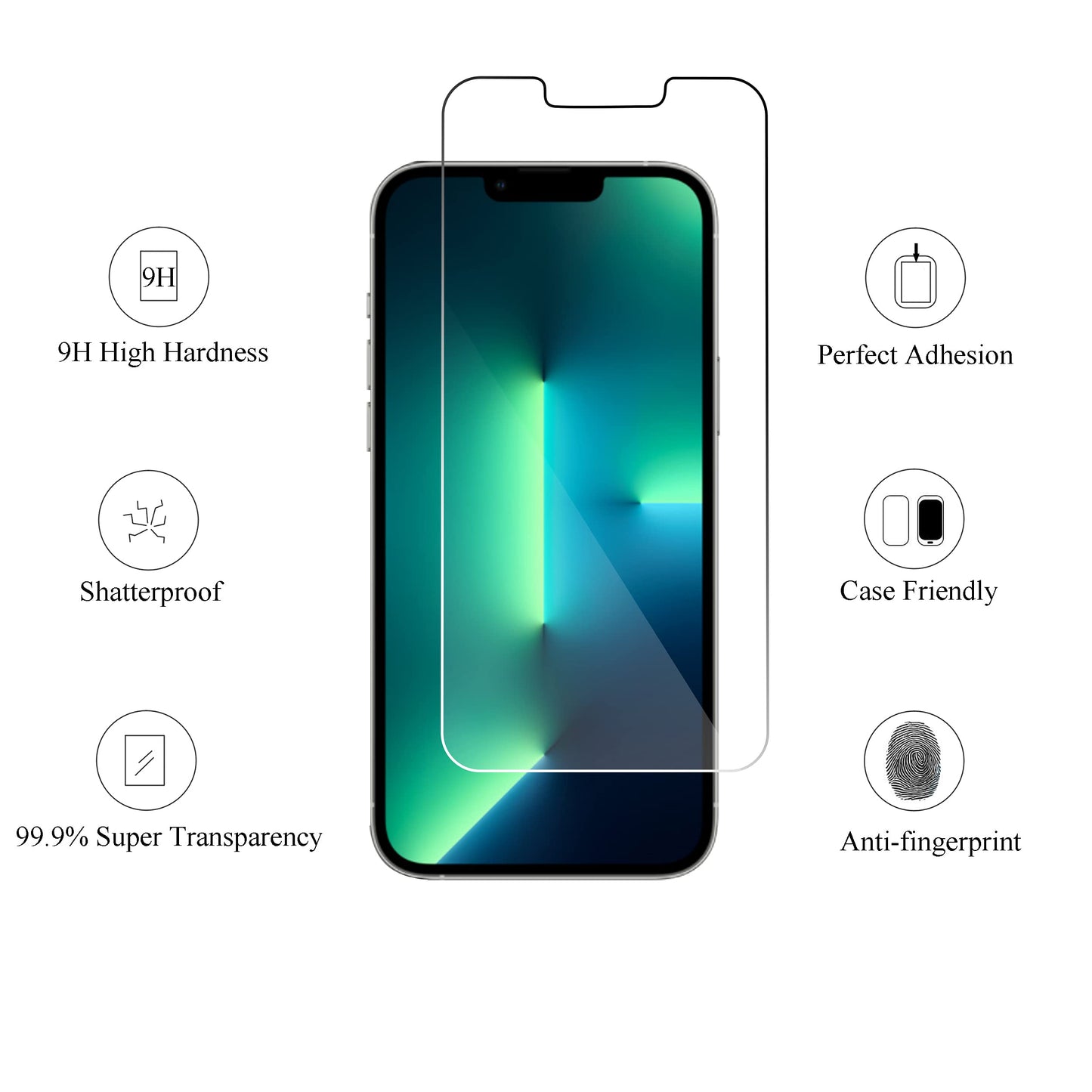 Ailun 3 Pack Screen Protector for iPhone 17 Pro Max [6.9 inch] + 3 Pack Camera Lens Protector with Installation Frame,Dynamic Island Compatible,Case Friendly[Not for iPhone 17/17 Pro/iPhone Air]