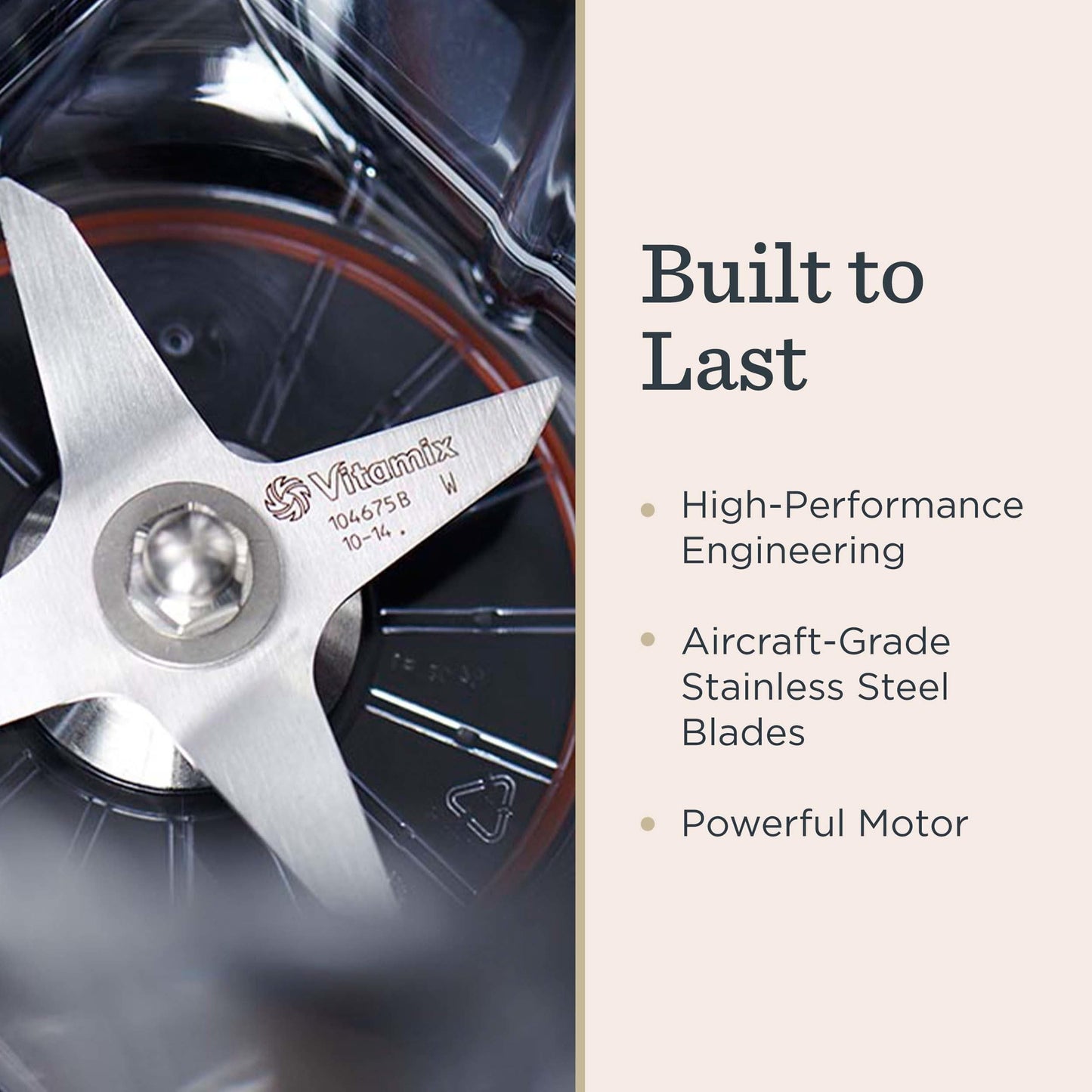 Vitamix 5200 Blender, Professional-Grade Blender for Smoothies, Soups, Ice Cream and More, Stainless-Steel Blades, Self-Cleaning Kitchen Appliance, 64 Oz Container, Black