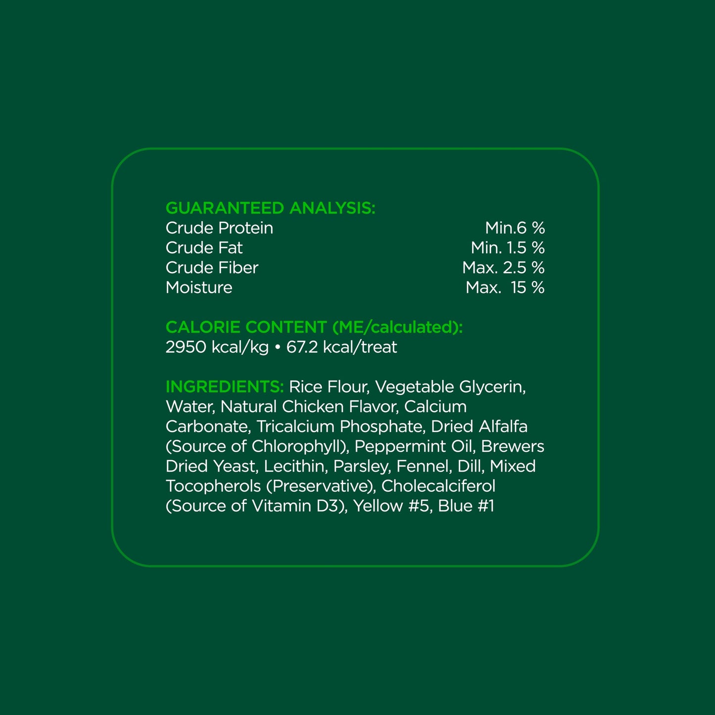 Minties Dog Dental Bone Treats, Tiny/Small Dental Dog Treats, 16 Ounces, Cleans Teeth, Fight Bad Breath, Removes Plaque and Tartar, 16 Count