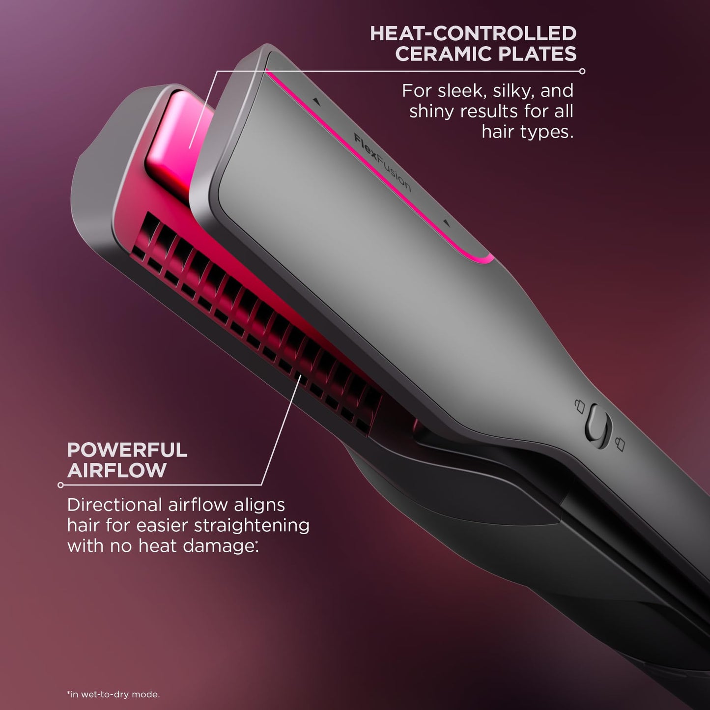 Shark HD430 FlexStyle Air Styling & Drying System, Powerful Hair Dryer Brush & Multi-Styler with Auto-Wrap Curlers, Paddle Brush, Oval Brush, Concentrator Attachment, Stone