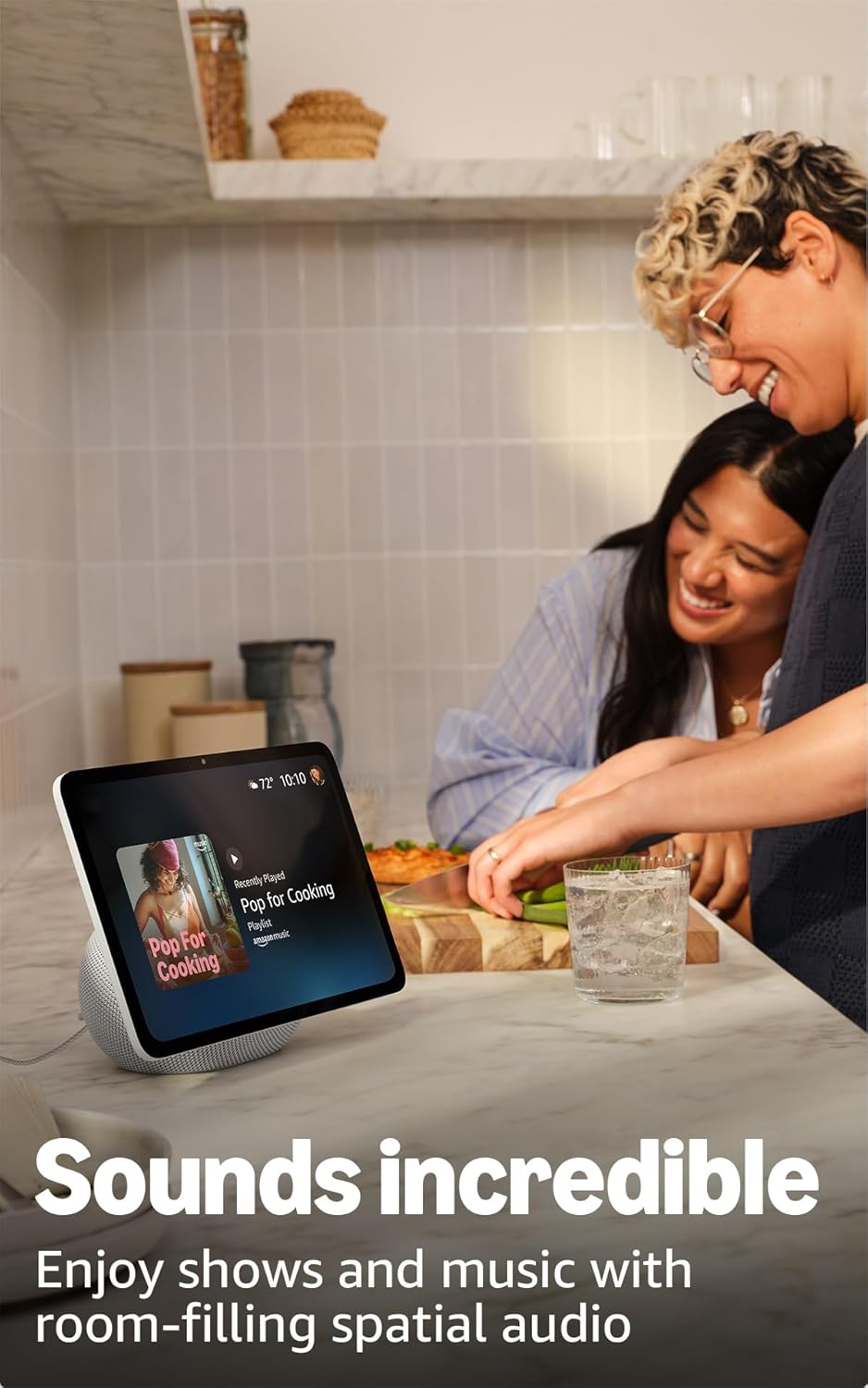Amazon Echo Show 11 (newest model), Vibrant Full-HD 11" display with more viewing area and spatial audio, with Alexa+ Early Access, Graphite