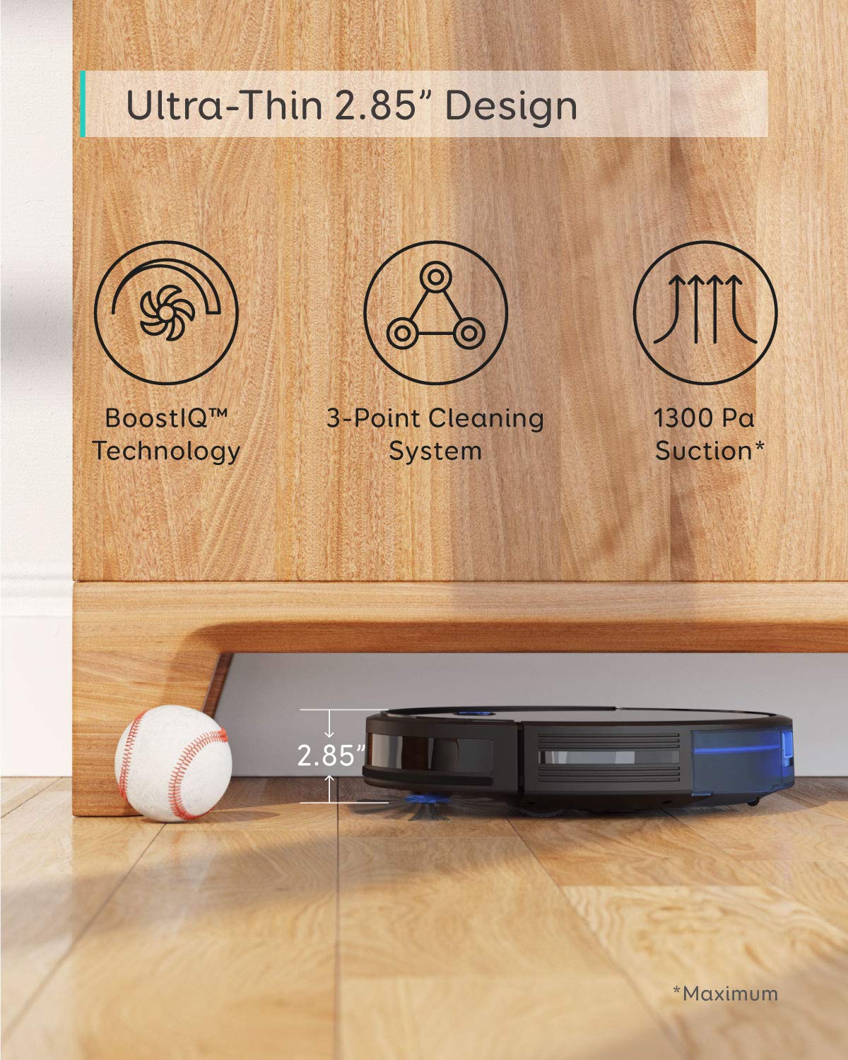 eufy Robot Vacuum E25, HydroJet System with Roller Mop, 20,000 Pa Turbo High Suction, All-in-One Robot Vacuum and Mop Combo for Home, Edge-to-Corner Cleaning, Zero-Tangle Design, AI Obstacle Avoidance