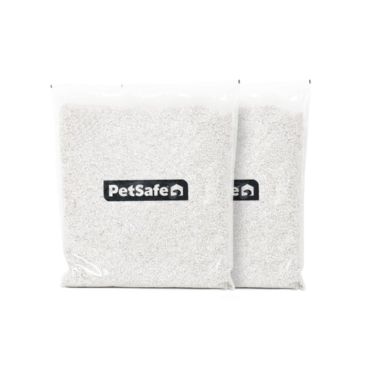 PetSafe ScoopFree Premium Crystal Cat Litter - Outperforms Clay Litter - Refill Packs - Reusable Tray Compatible - Fresh Scent - 4.3 lb Bags - 2 Pack