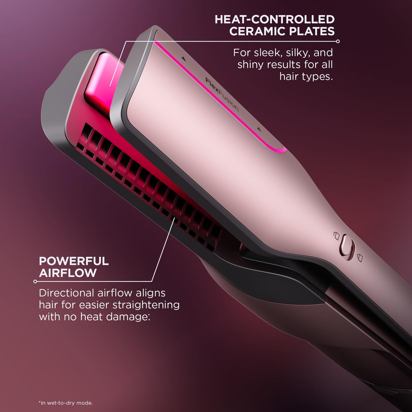 Shark HD430 FlexStyle Air Styling & Drying System, Powerful Hair Dryer Brush & Multi-Styler with Auto-Wrap Curlers, Paddle Brush, Oval Brush, Concentrator Attachment, Stone