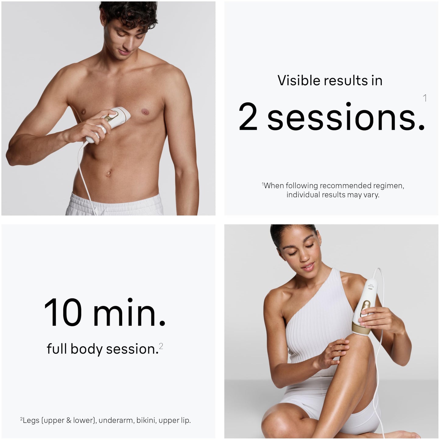 Braun IPL at Home Laser Hair Removal for Women and Men, Silk Expert Pro 5 PL5137 with Venus Swirl Razor, Permanent Visible Hair Reduction in Hair Regrowth for Body & Face, Corded, PL5137