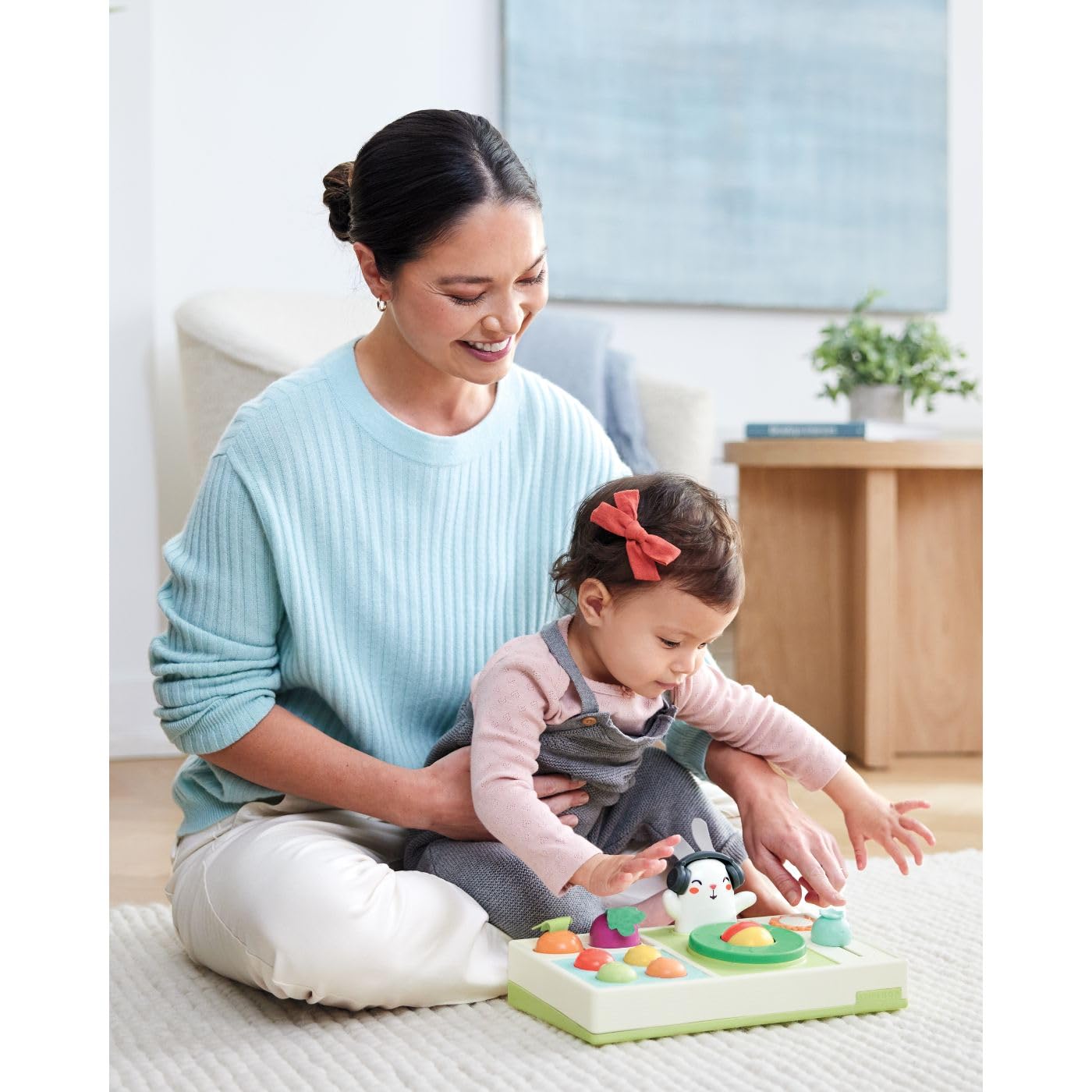 Skip Hop Baby Toy Rock-A-Mole Guitar, Farmstand Grow & Play, 0.6 lb