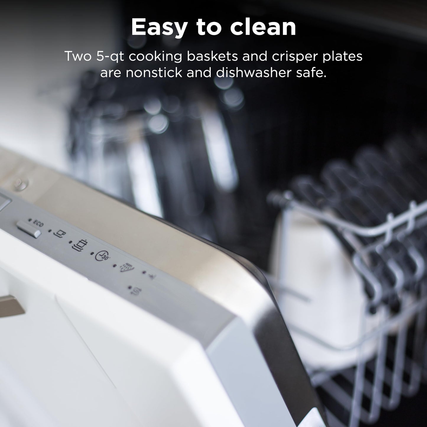 Ninja DZ401 Foodi 10 Quart 6-in-1 DualZone XL 2-Basket Air Fryer with 2 Independent Frying Baskets, Match Cook & Smart Finish to Roast, Broil, Dehydrate for Quick, Easy Family-Sized Meals, Grey