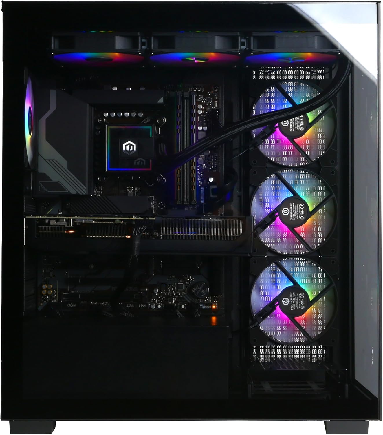 CyberPowerPC Gamer Xtreme VR Gaming PC, Intel Core i9-14900KF 3.2GHz, GeForce RTX 5070 12GB, 32GB DDR5, 2TB PCIe 4.0 SSD, WiFi Ready & Windows 11 Home (GXiVR8080A39)