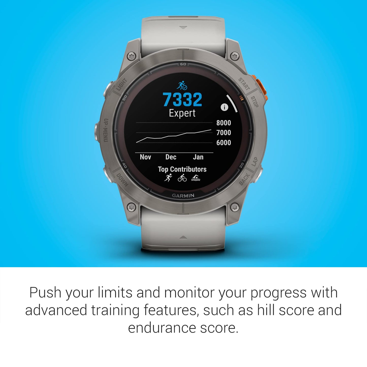 Garmin fēnix 7 Pro Sapphire Solar, Multisport GPS Smartwatch, Built-in Flashlight, Solar Charging Capability, Black