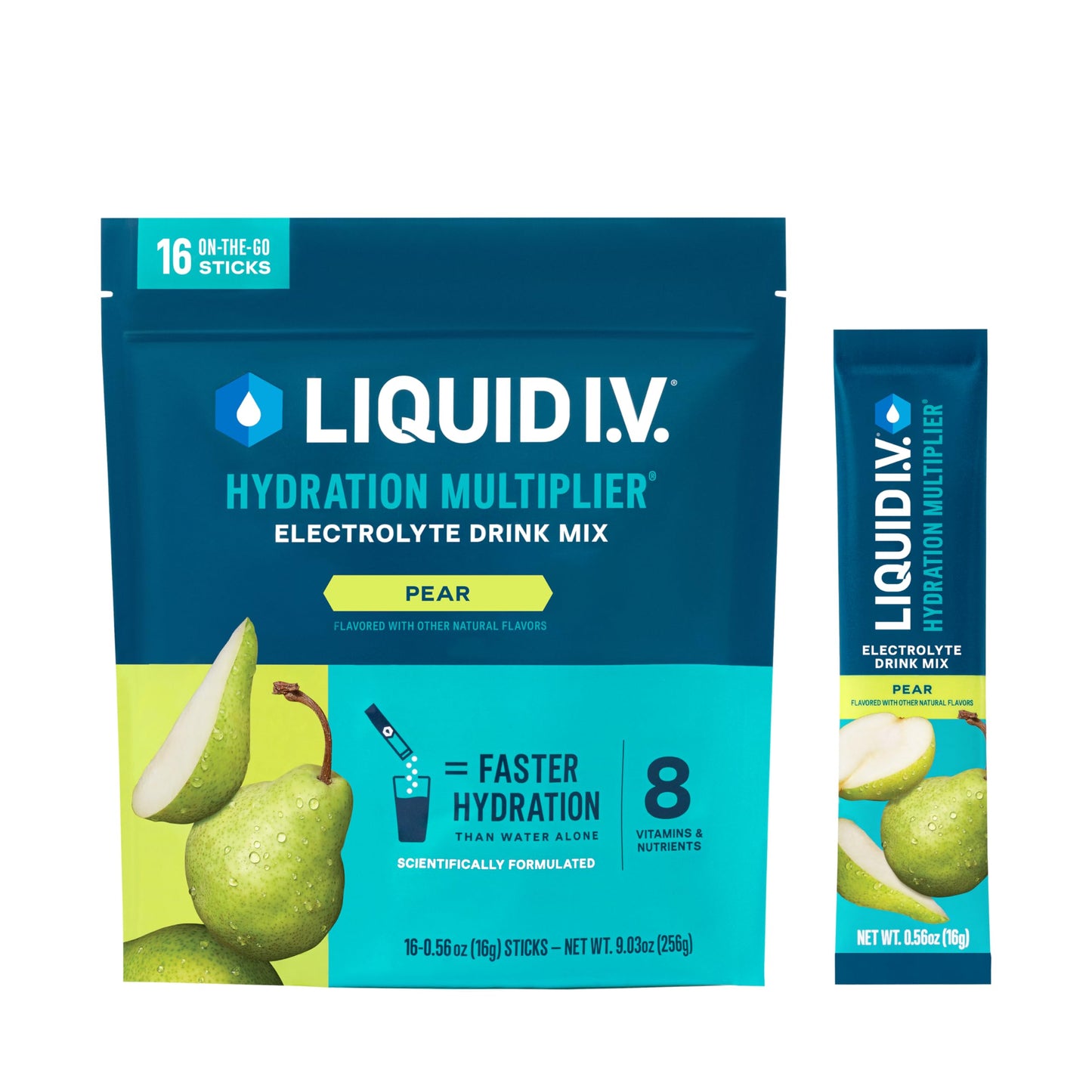 Liquid I.V.® Hydration Multiplier - Cotton Candy | Electrolyte Powder Drink Mix | 1 Pack (16 Servings)