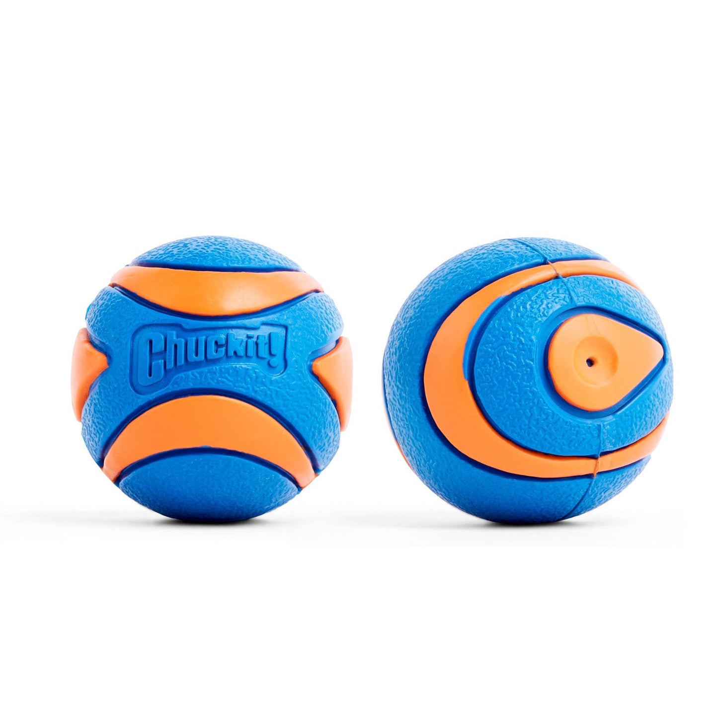 Chuckit! Ultra Ball Dog Toy - Medium Bouncy Fetch Balls For Dogs 20-60 lbs - Made from Durable Rubber - Floating Water Pet Toys - Size Medium - 2.5-inch Diameter - Pack of 2