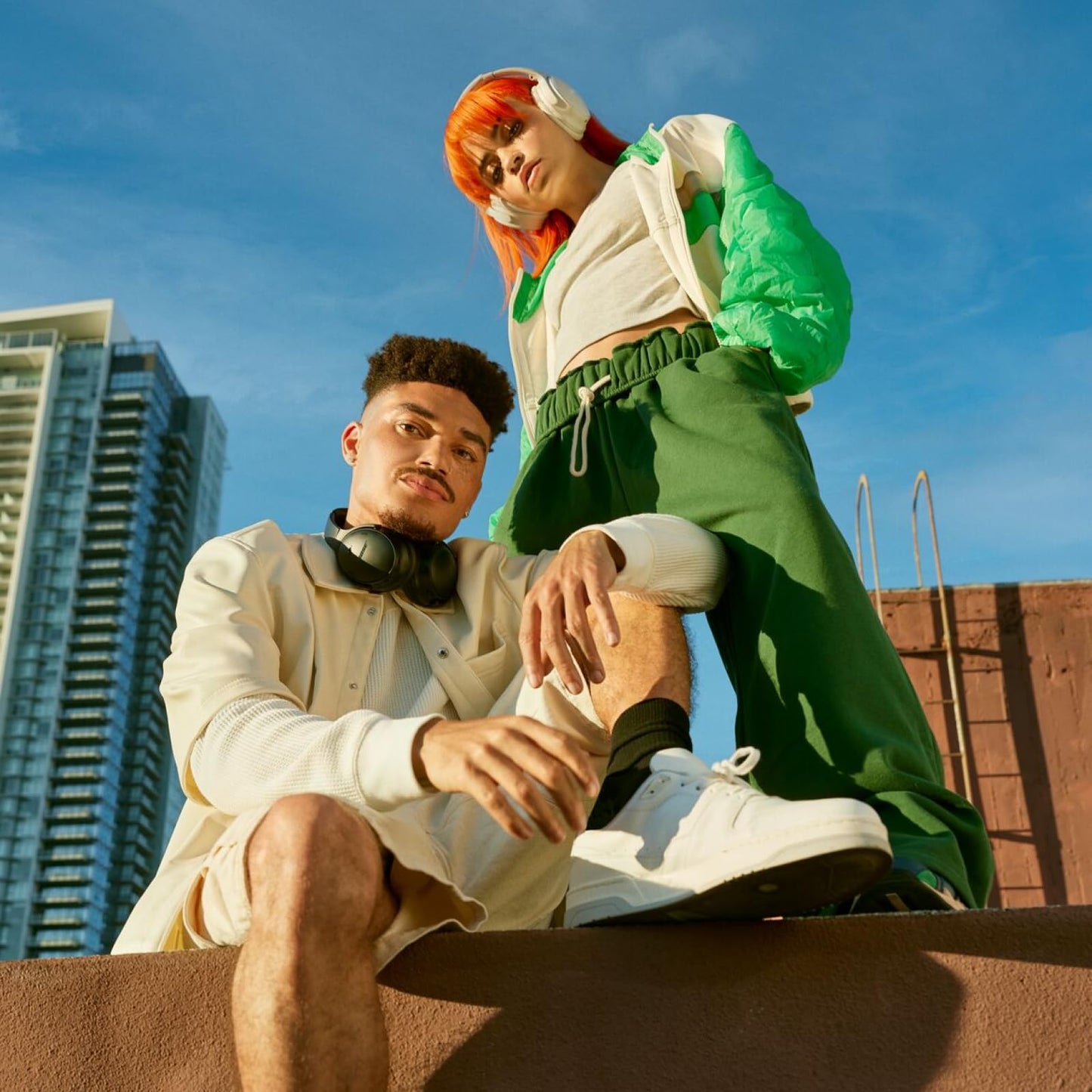 Bose QuietComfort Headphones - Wireless Bluetooth Headphones, Active Over Ear Noise Cancelling and Mic, USB-C Charging, Deep Bass, Up to 24 Hours of Playtime, Twilight Blue - Limited Edition Color