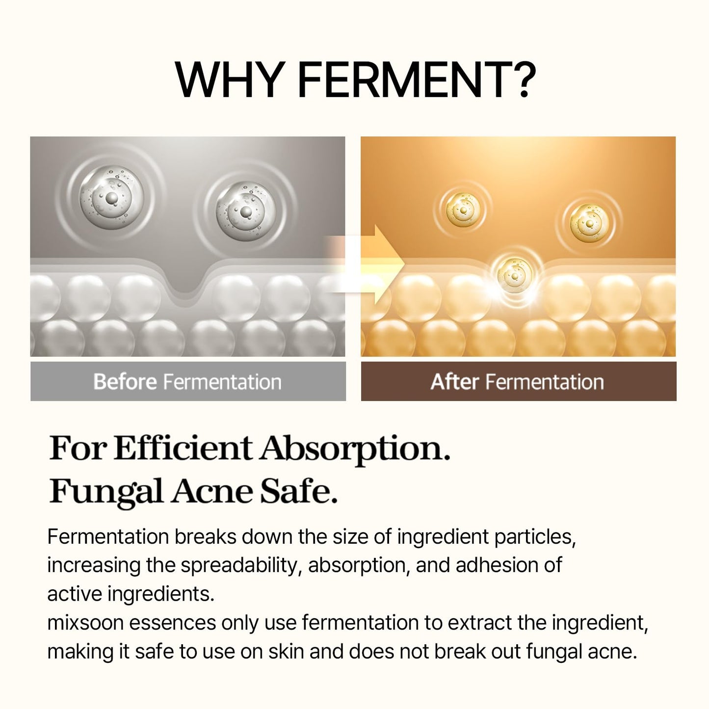 mixsoon Bean Essence-Exfoliating, Hydrating, Fermented Bean Extract, Gentle Formula for Smooth Skin 30ml / 1.01 fl.oz. Korean Glass Skin Care