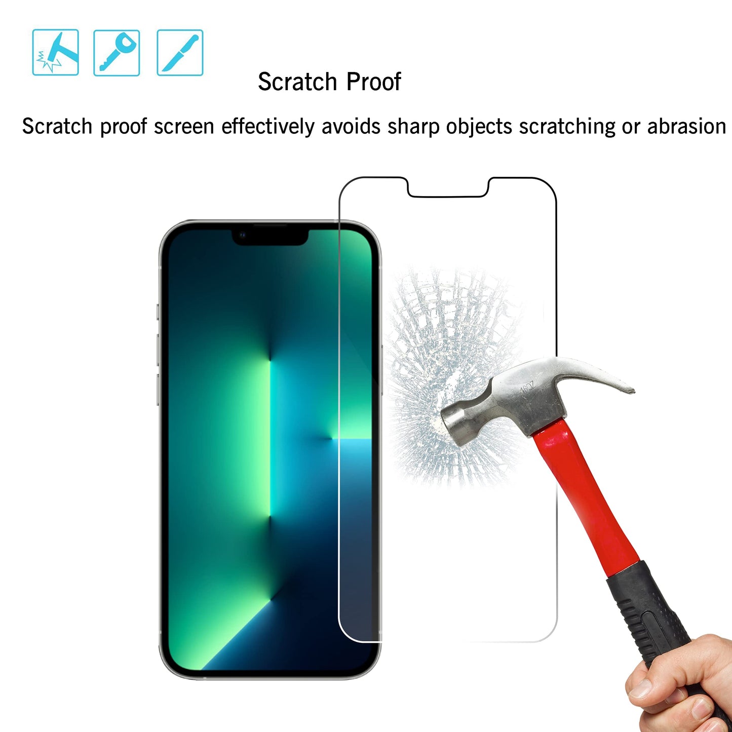 Ailun 3 Pack Screen Protector for iPhone 17 Pro Max [6.9 inch] + 3 Pack Camera Lens Protector with Installation Frame,Dynamic Island Compatible,Case Friendly[Not for iPhone 17/17 Pro/iPhone Air]