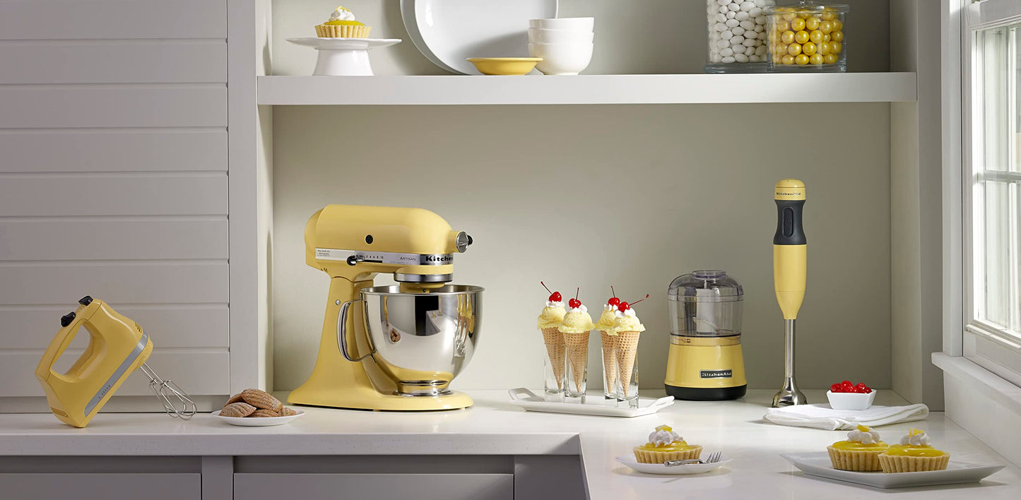 KitchenAid Artisan Series 5 Quart Tilt Head Stand Mixer with Pouring Shield KSM150PS, Dried Rose