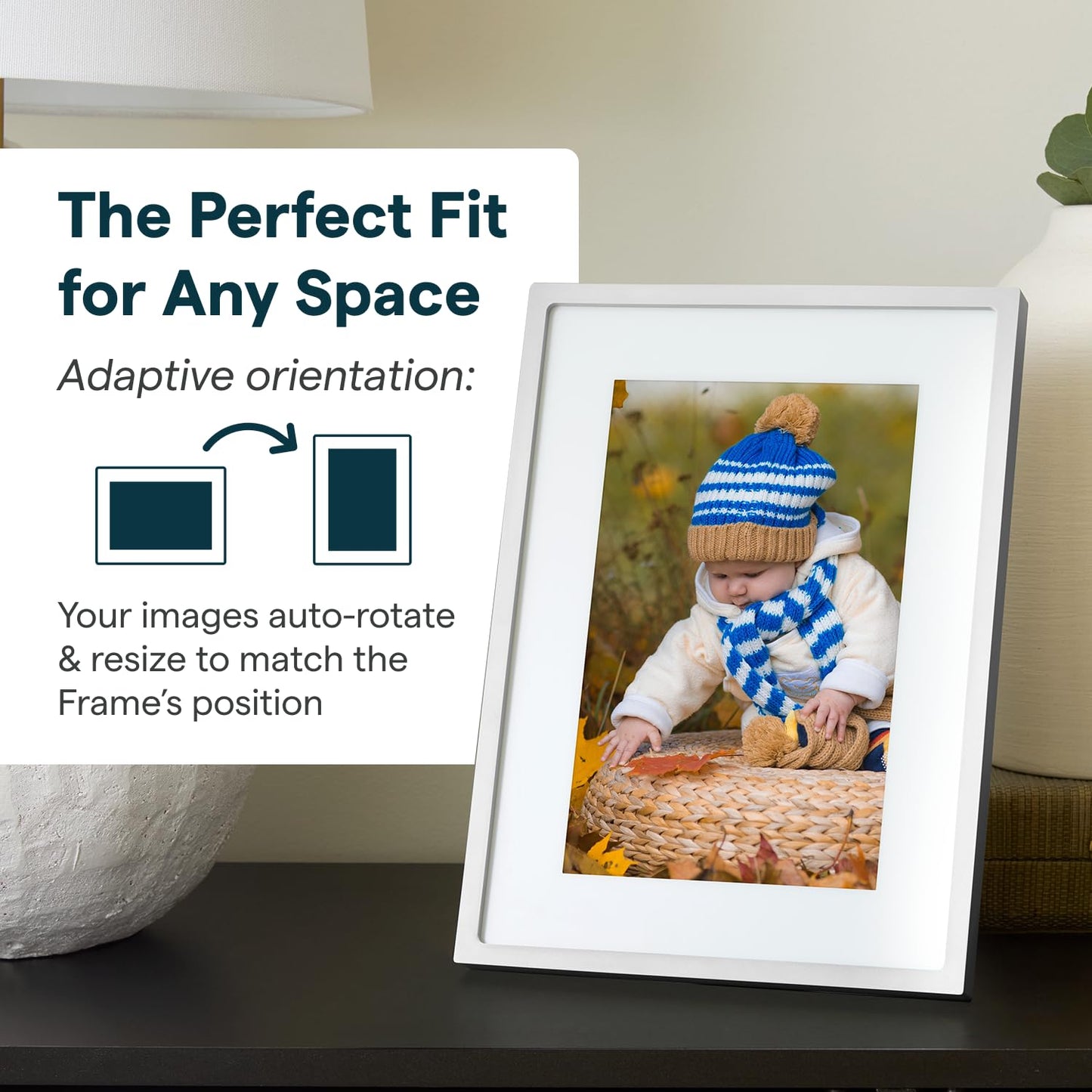Skylight Frame – WiFi Digital Picture Frame Customer Support, Touch Screen Digital Photo Frame with Easy Setup, Photo Gifts for Parents and Grandparents - 10 Inch Black