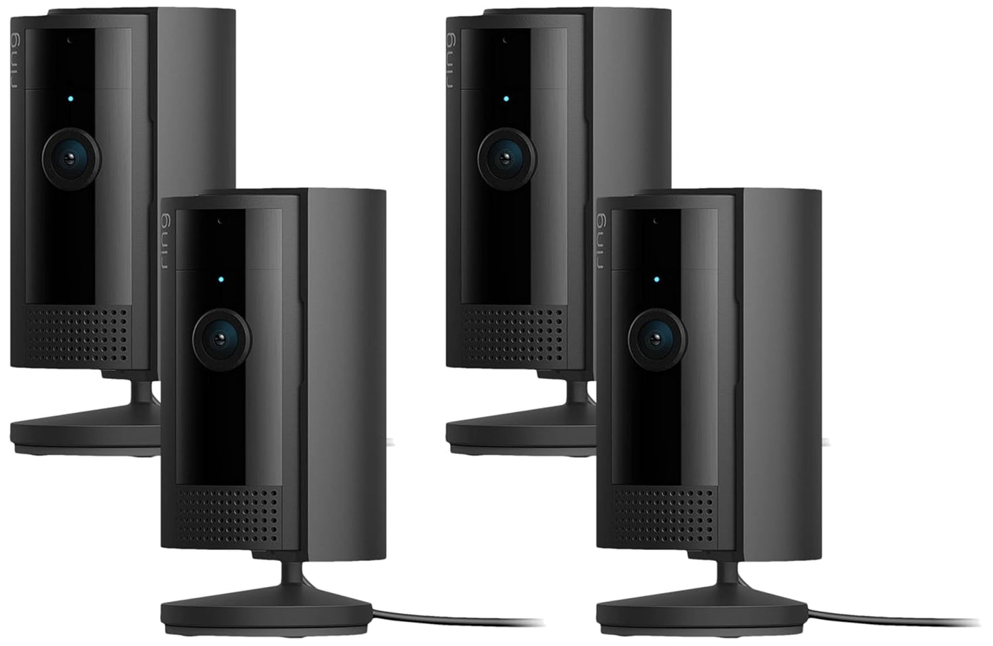 Ring Indoor Cam — Home or business security in 1080p HD video, White