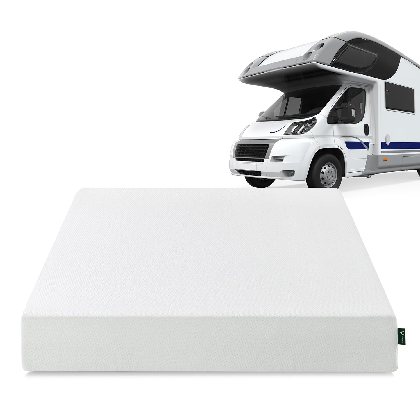 ZINUS 12 Inch King Green Tea Memory Foam Mattress [New Version], Fiberglass free, Medium Firm Feel, Zoned Pressure Relief, Certified Safe Foams & Fabric, Mattress in A Box