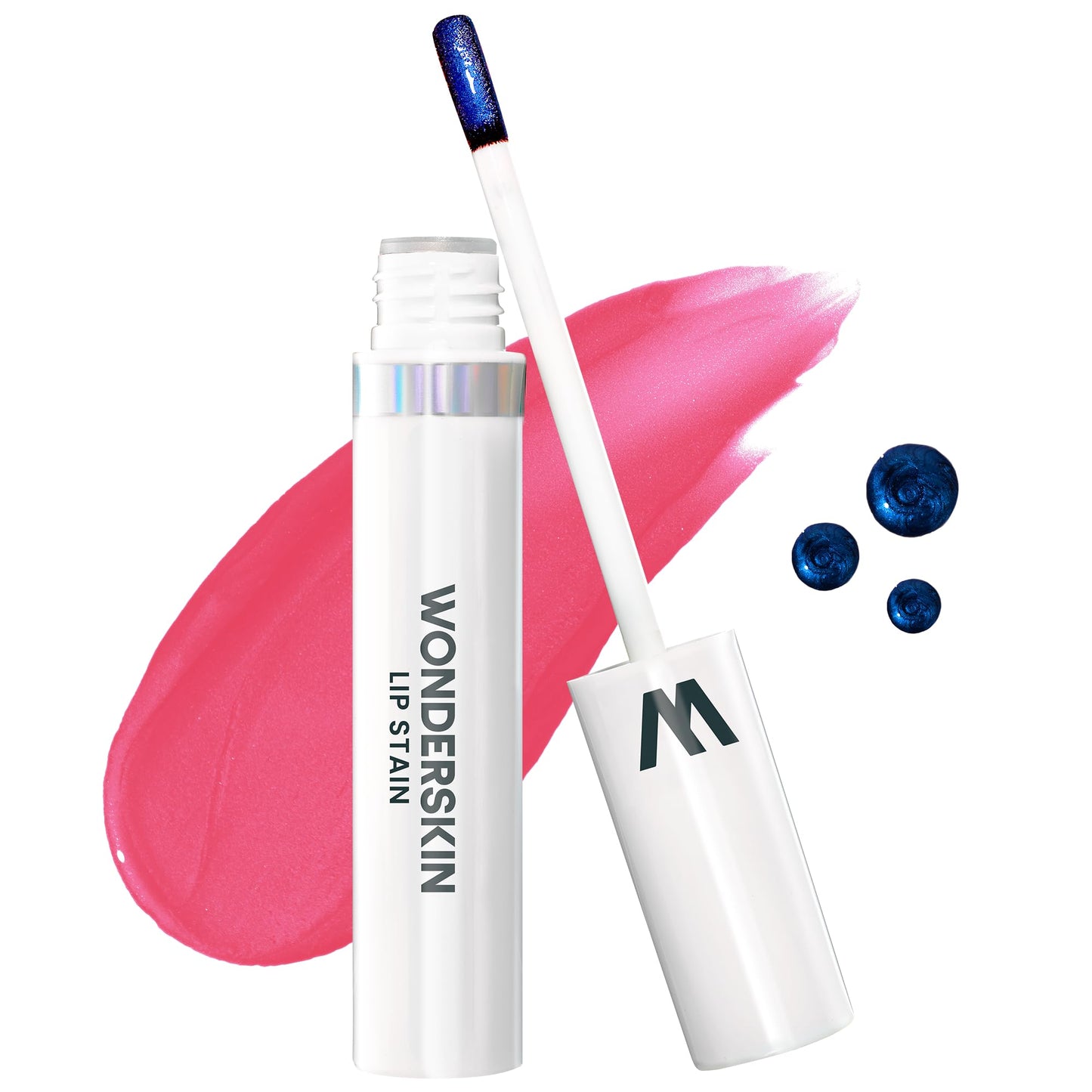 Wonderskin Wonder Blading All Day Lip Stain Peel Off Masque - Long Lasting, Waterproof and Transfer Proof Nude Lip Tint, Matte Finish Peel Off Lip Stain (Whimsical Masque)