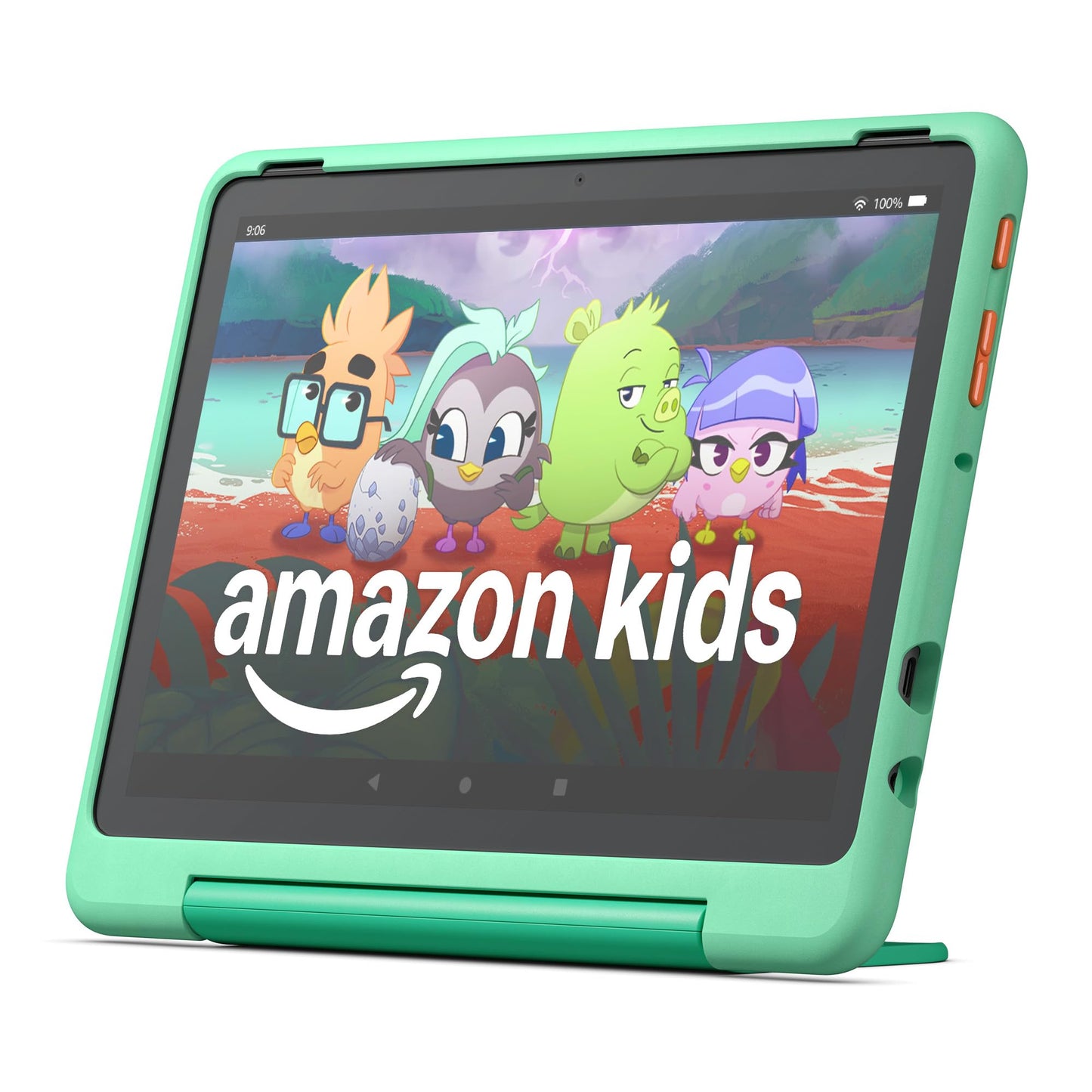 Amazon Fire HD 10 Kids Pro tablet (newest model) ages 6-12. Bright 10.1" HD screen, includes ad-free content, robust parental controls, 13-hr battery and slim case for older kids, 32 GB, Nebula