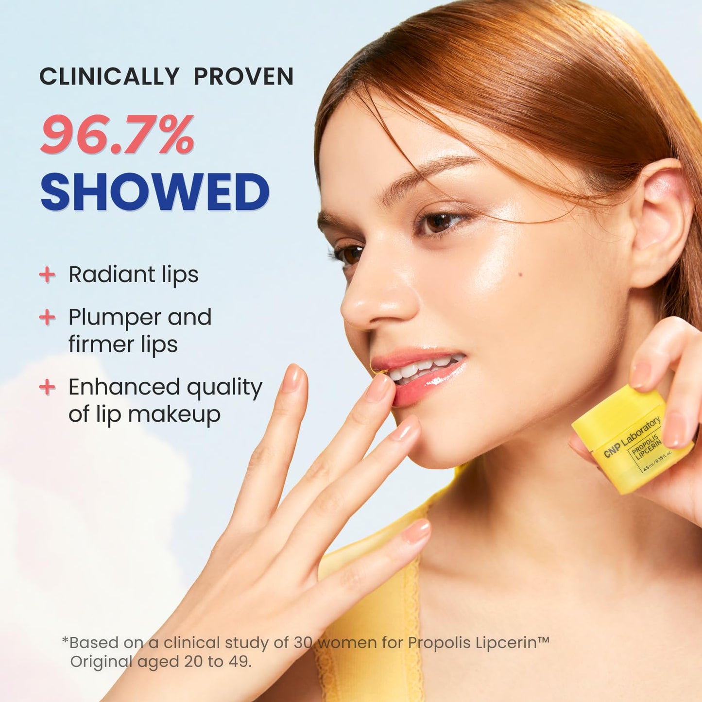 CNP Honey Lip Butter - Propolis Lipcerin™ 01 Original, Hydrating Overnight Manuka Lip Balm & Mask, 12hr Long-Lasting Moisture, Stocking Stuffers, Gifts for Women, 0.5 fl.oz.