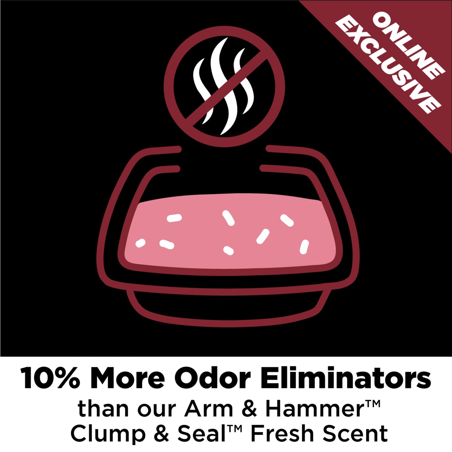 ARM & HAMMER Clump & Seal Platinum Cat Litter, Multi-Cat, 14-Day Odor Control, Rock-Hard Clumps, 37 lbs – Powerful Odor Eliminator with Baking Soda