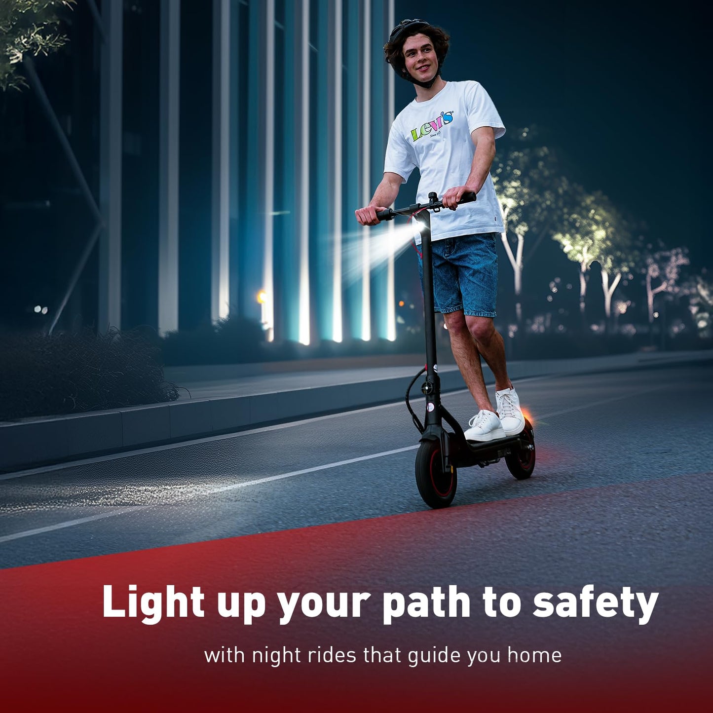 iScooter Electric Scooter Adults & Big Kids, 500/650 Peak Power, Up to 15/18/25 Miles Range, 19/22/25 MPH Top Speed, Cruise Control, Dual Braking System, Foldable E Scooter for Commuting & Campus Use