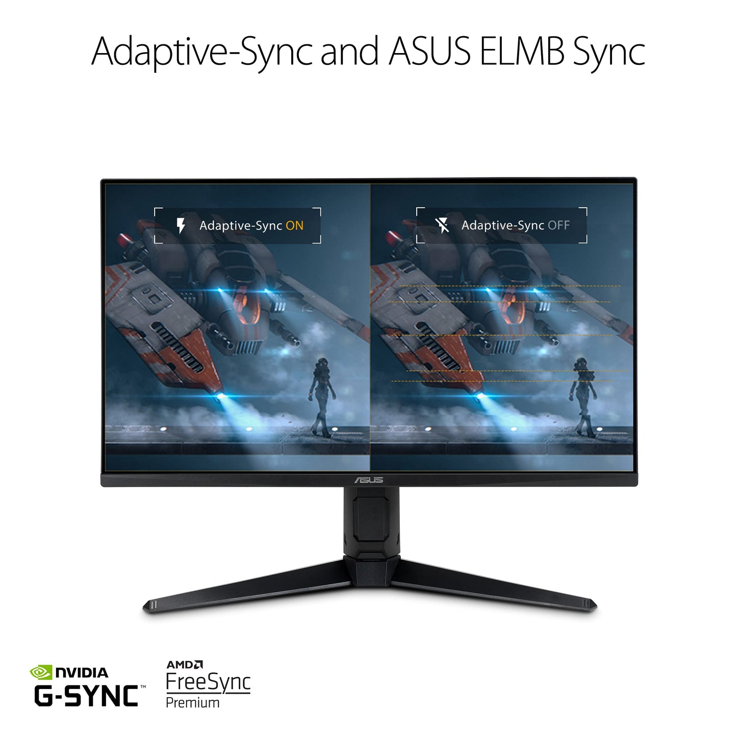 ASUS ROG Strix 32” 4K OLED Gaming Monitor (XG32UCWG) - TrueBlack Glossy OLED, Dual Mode (4K@165Hz, FHD@330Hz), 0.03ms, G-SYNC Compatible, Neo Proximity Sensor, USB-C, HDMI 2.1, 3 yr Warranty