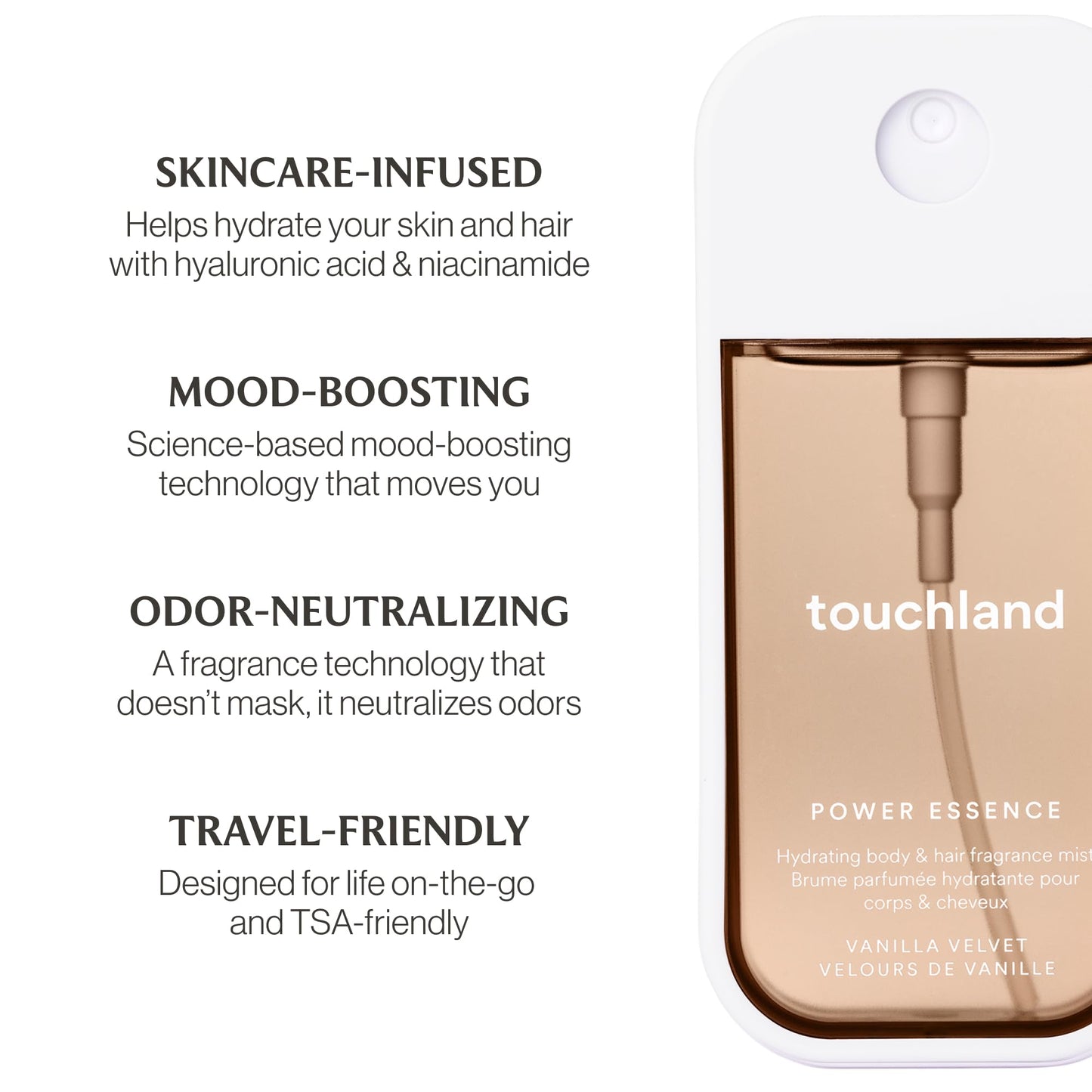 Touchland Special Edition Confetti Cake Mist + Frosted Sparkle Case Set, Scented & Stylish Hydrating Hand Sanitizer Spray Bundle, Travel Size, Dye Free, Amazon Exclusive