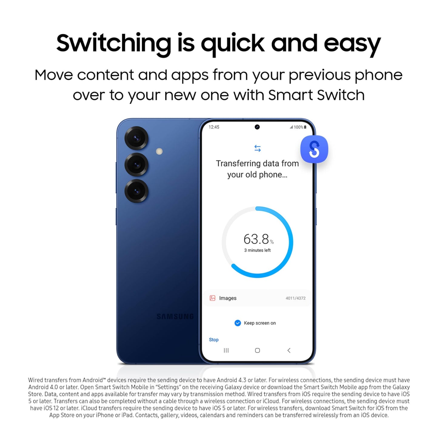 SAMSUNG Galaxy S25 Ultra, 256GB Smartphone, Unlocked Android, AI Night Mode Camera, Snapdragon 8 Elite Fast Processor, 5000mAh Battery, Built-in S Pen, 2025, US 1 Yr Warranty, Titanium Silverblue