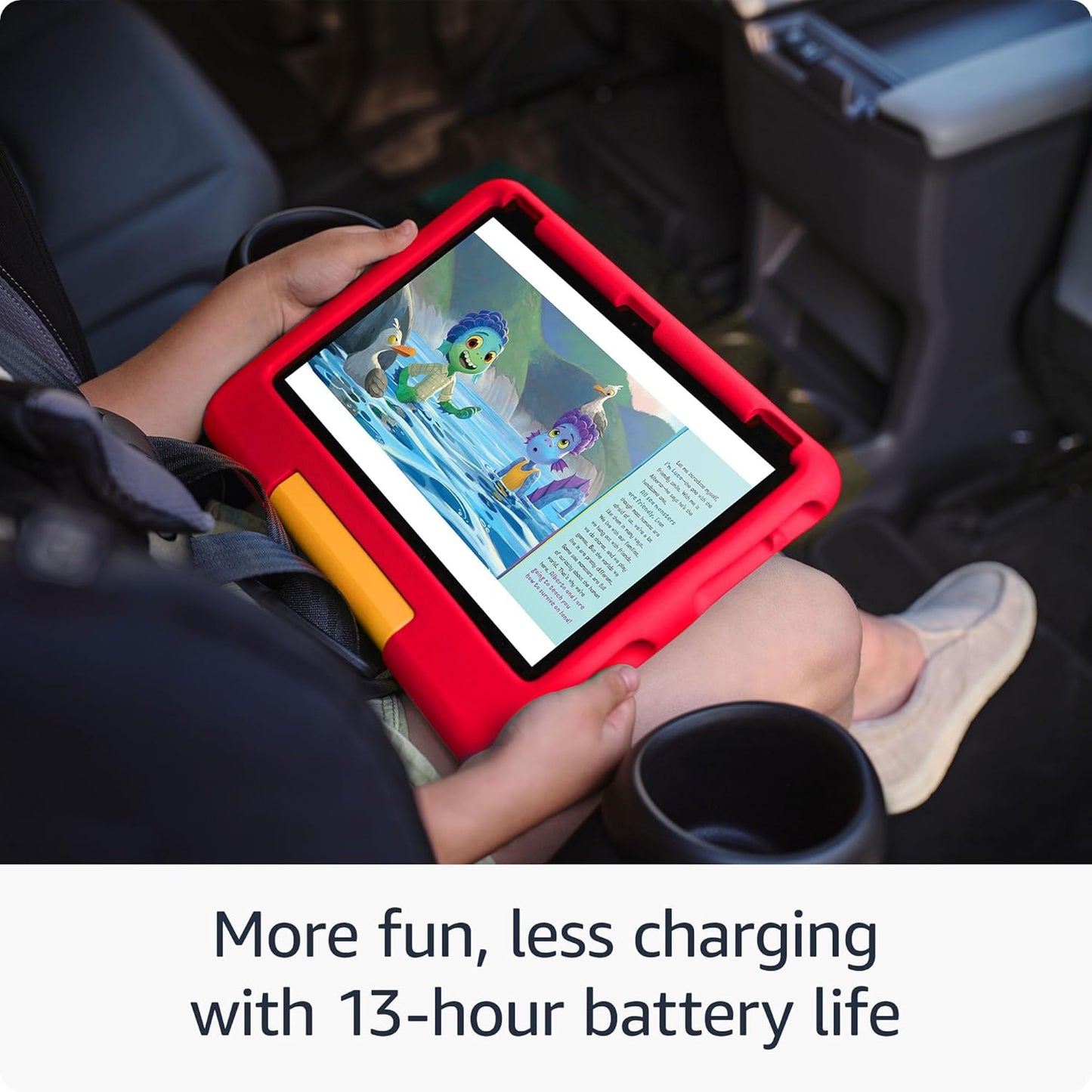 Amazon Fire HD 10 Kids tablet (newest model) ages 3-7 | Bright 10.1" HD screen with included ad-free and exclusive content, robust parental controls, 13-hr battery, 32 GB, Blue