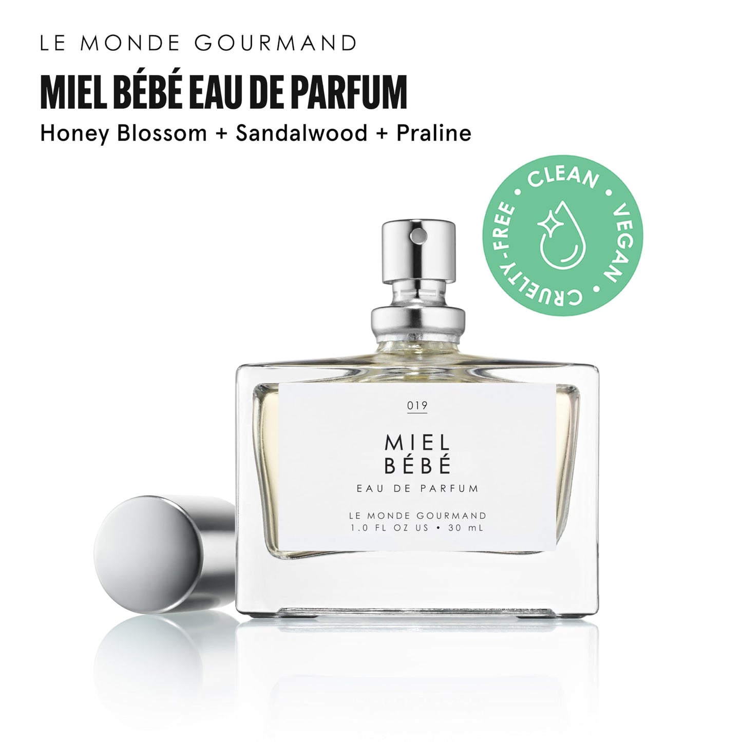 Le Monde Gourmand Pistachio Brûlée Eau de Parfum - 1 fl oz (30 ml) - Nutty, Vanilla Perfume Notes