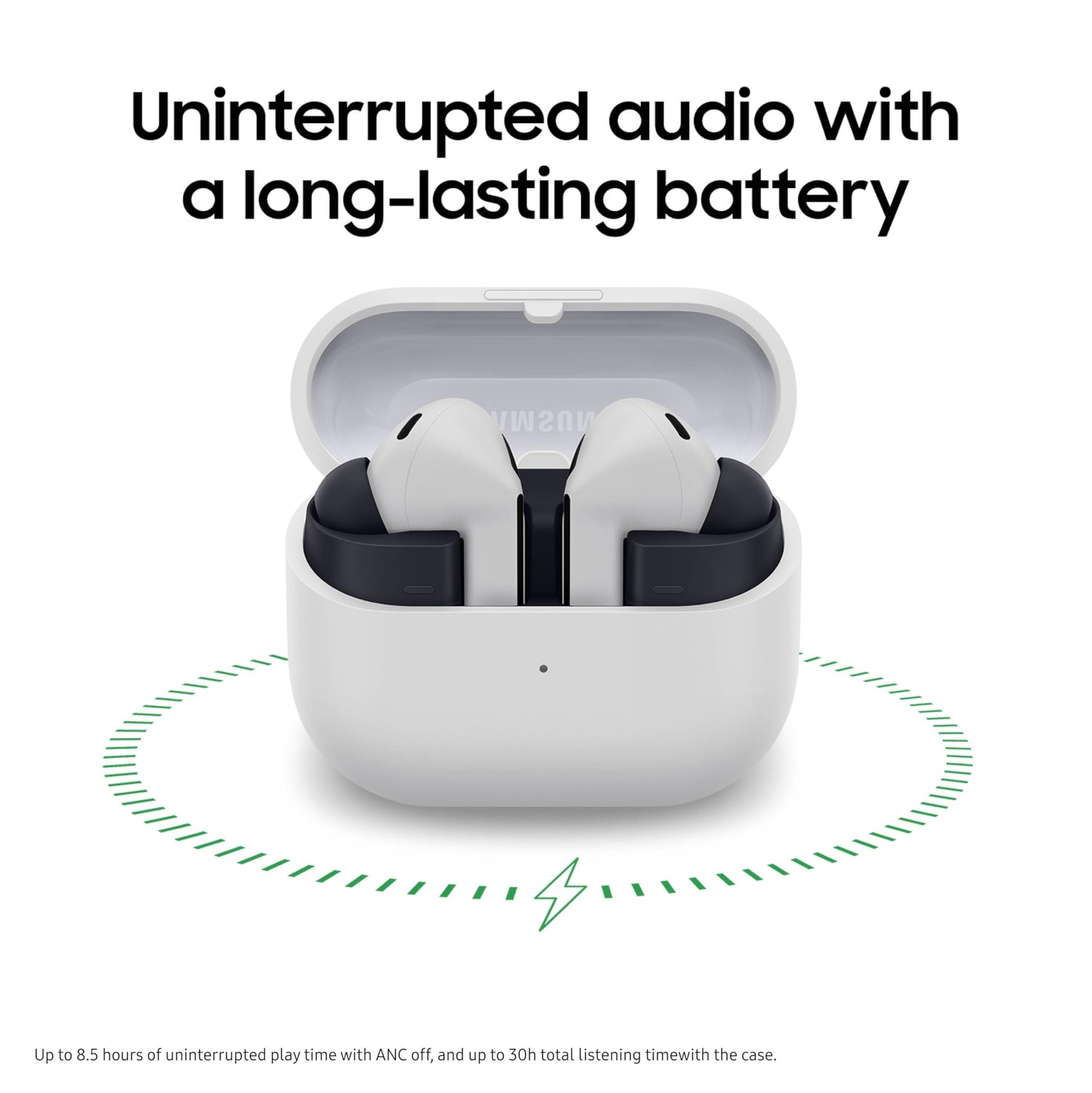 Samsung Galaxy Buds 3 Pro AI True Wireless Bluetooth Earbuds, Noise Cancelling, Sound Optimization, Redesigned Comfort Fit, Silver [US Version, Amazon Exclusive, 2Yr Warranty]