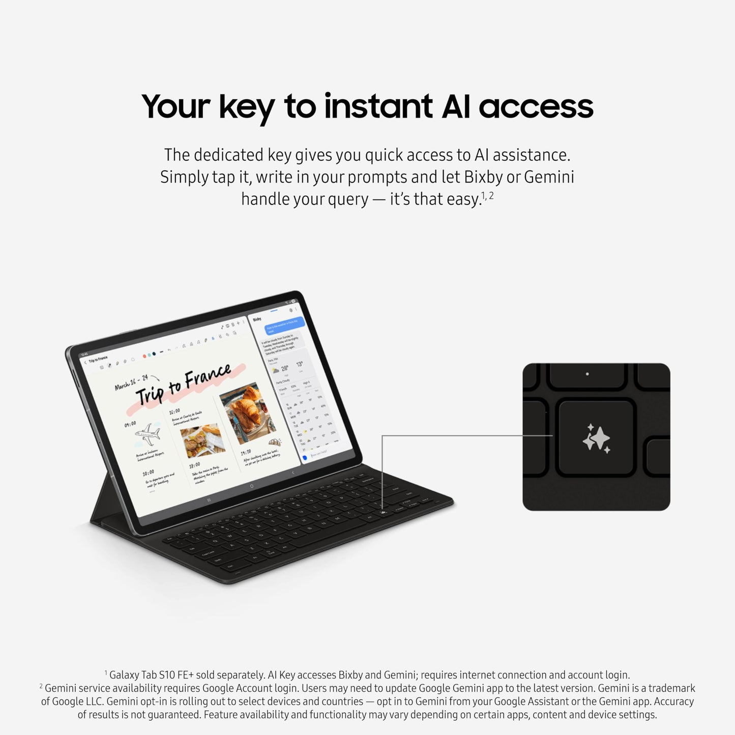 SAMSUNG Galaxy Tab S10 FE 128GB WiFi Android Tablet, Large Display, Long Battery Life, Exynos 1580 Processor, IP68 Water-Resistant, 90 Hz Refresh, S Pen for Note-Taking, US Version, Blue