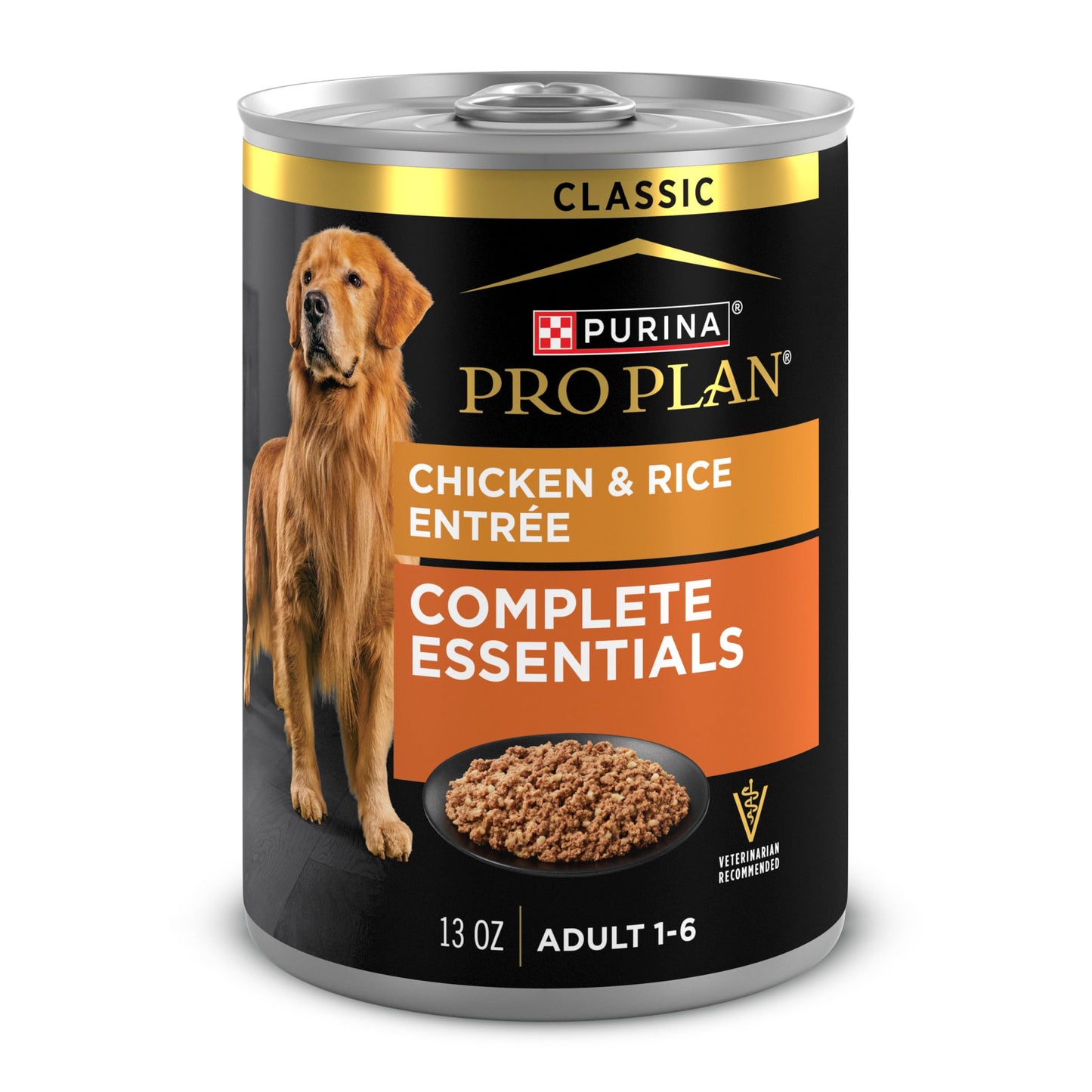 Purina Pro Plan Complete Essentials Shredded Blend Chicken and Rice Dog Food Dry Formula with Probiotics for Dogs - 35 lb. Bag
