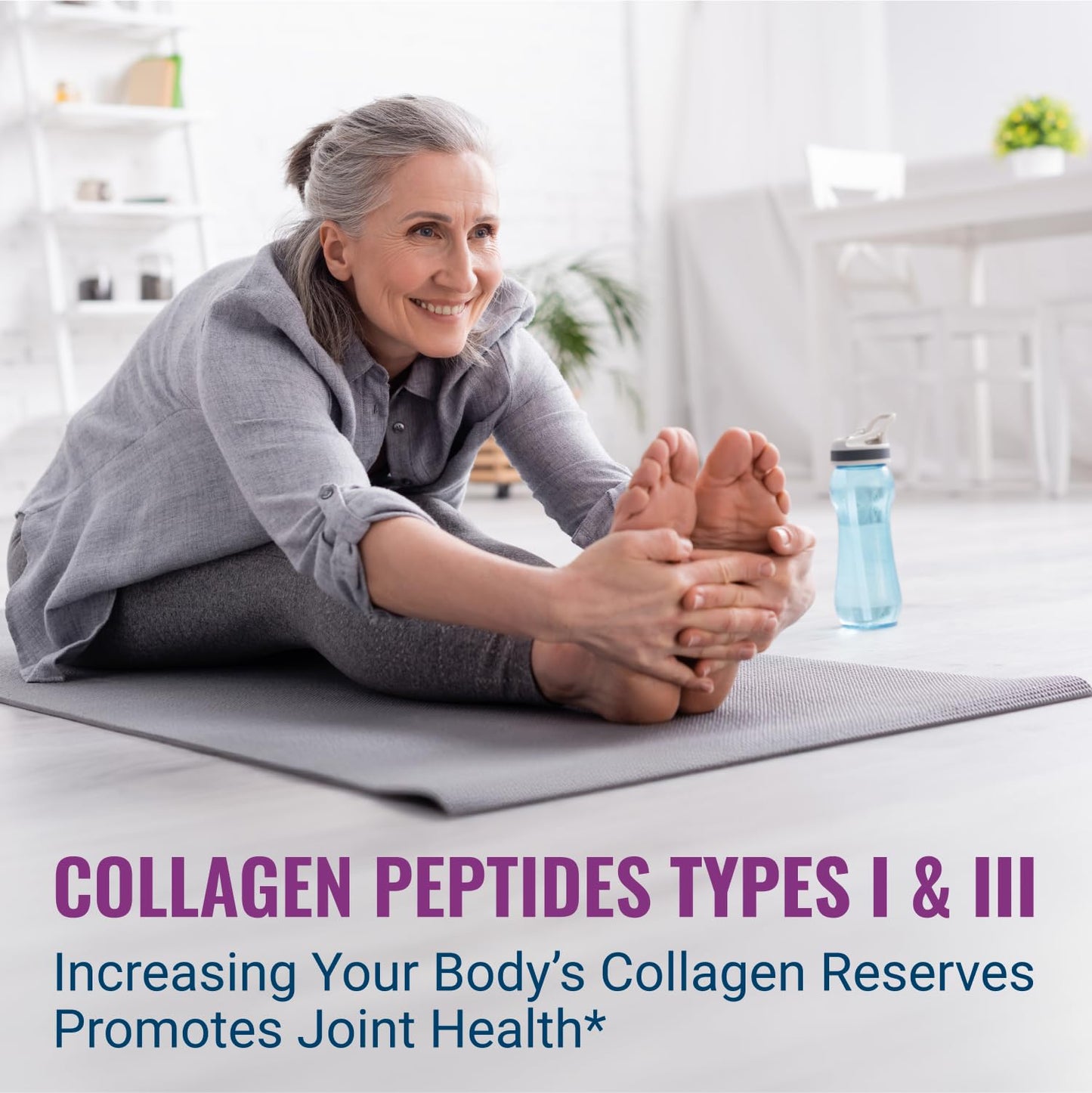 Live Conscious Collagen Peptides Powder - Naturally-Sourced Hydrolyzed Collagen Powder - Hair, Skin, Nail, and Joint Support - Type I & III Grass-Fed Collagen Supplements for Women and Men - 16oz