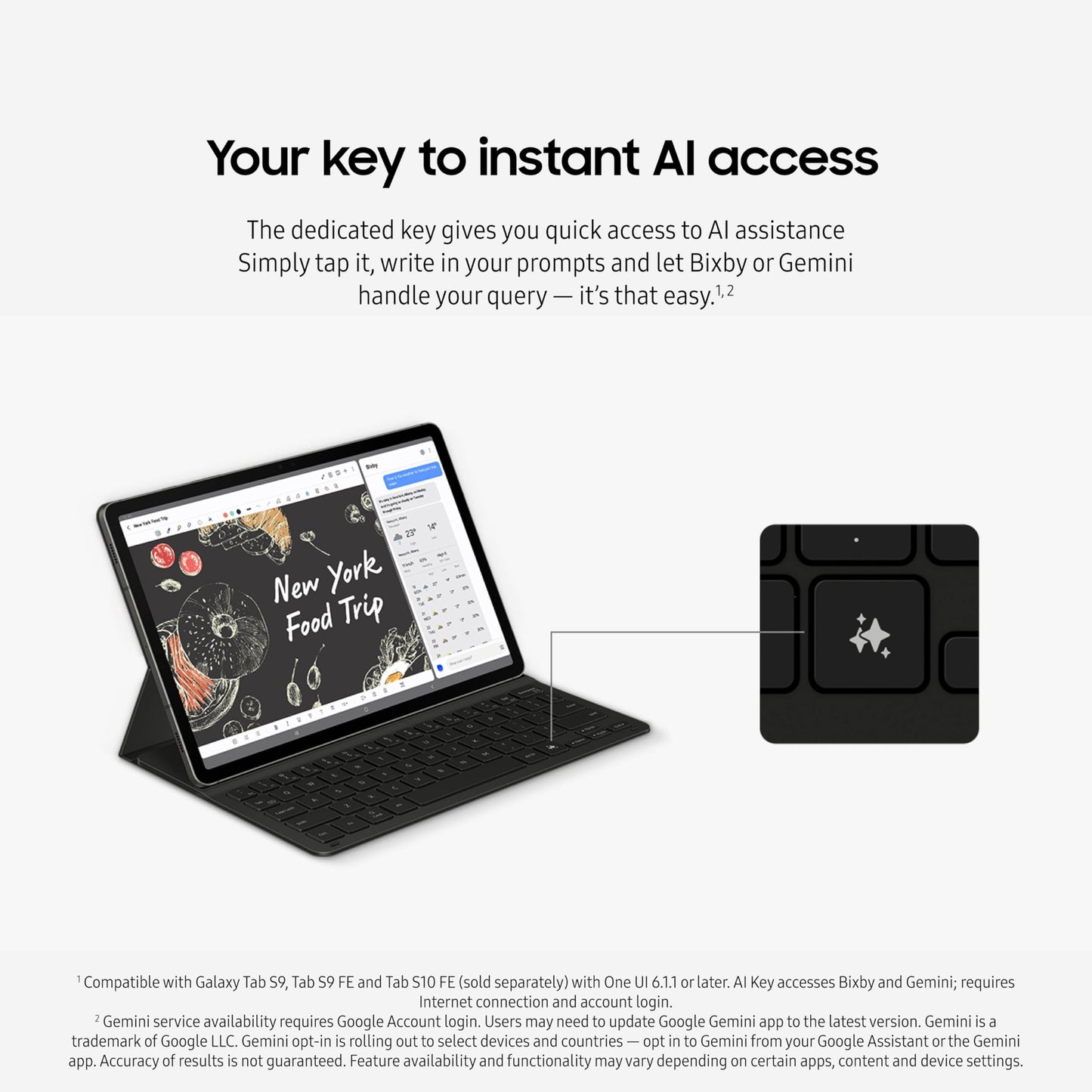 SAMSUNG Galaxy Tab S10 FE 128GB WiFi Android Tablet, Large Display, Long Battery Life, Exynos 1580 Processor, IP68 Water-Resistant, 90 Hz Refresh, S Pen for Note-Taking, US Version, Blue