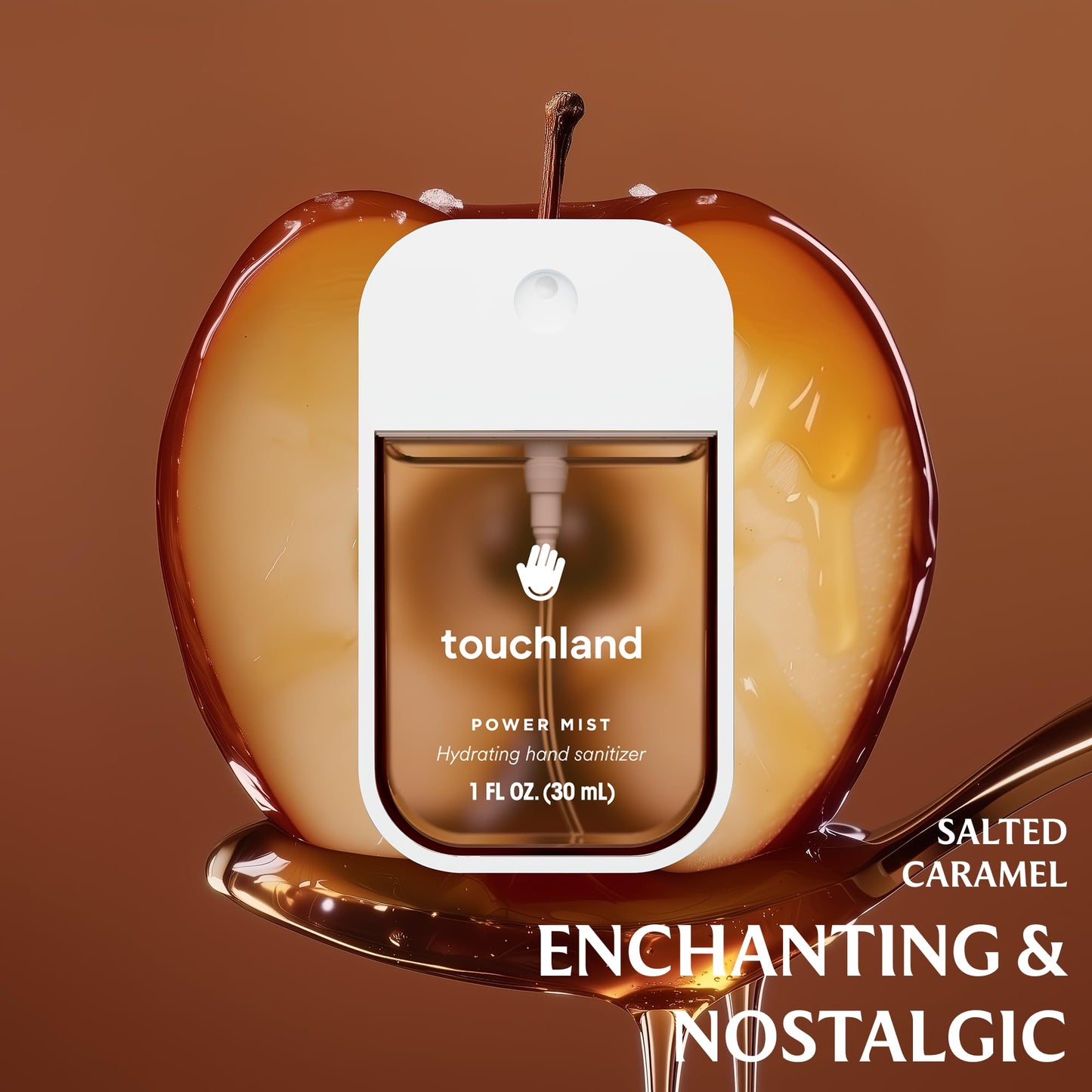 Touchland Special Edition Confetti Cake Mist + Frosted Sparkle Case Set, Scented & Stylish Hydrating Hand Sanitizer Spray Bundle, Travel Size, Dye Free, Amazon Exclusive