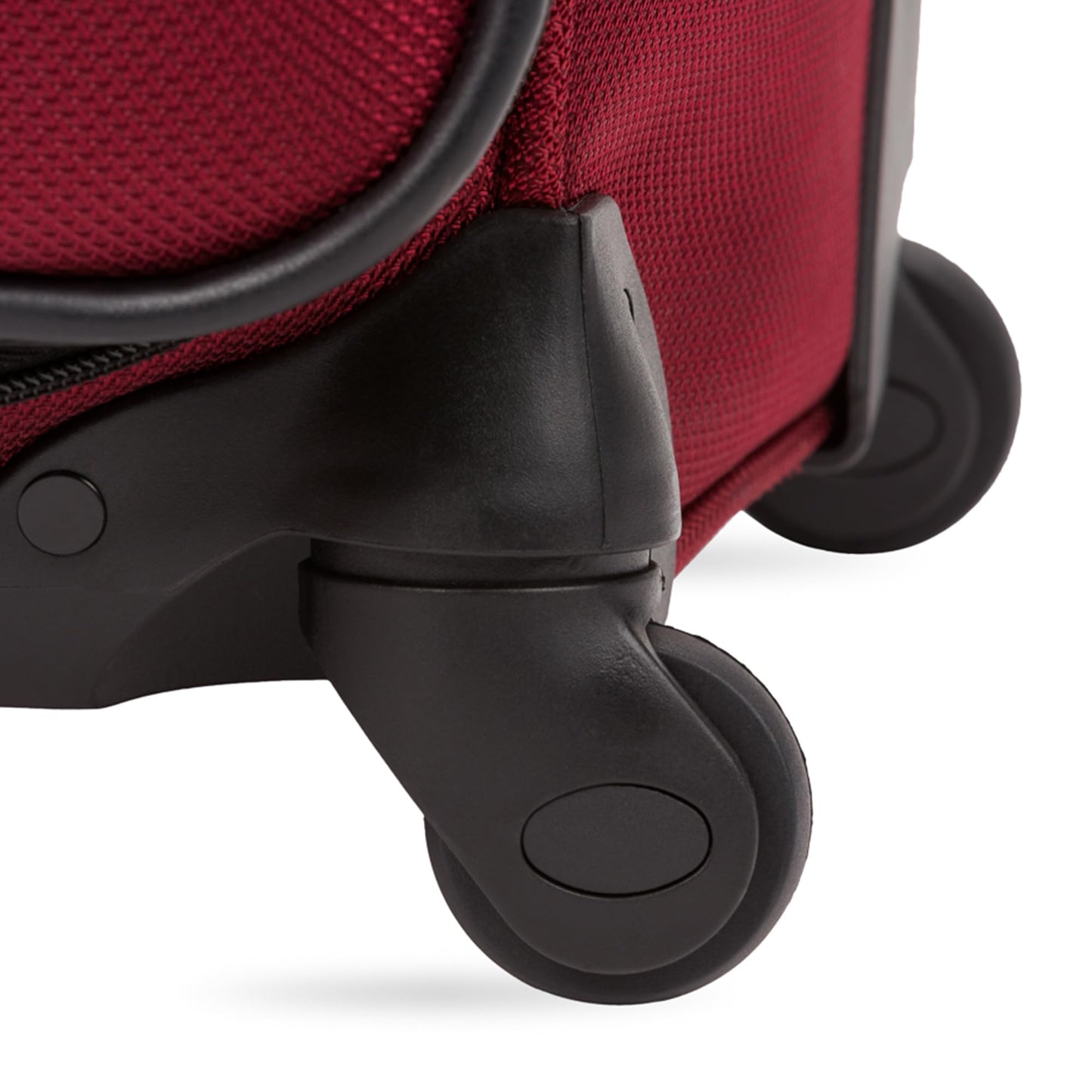 SwissGear Sion Softside Expandable Luggage – Medium Checked Suitcase with 360 Degree Wheels & Retractable Handle – 25 Inch, Perfect for 1-7 Night Trips – Blue