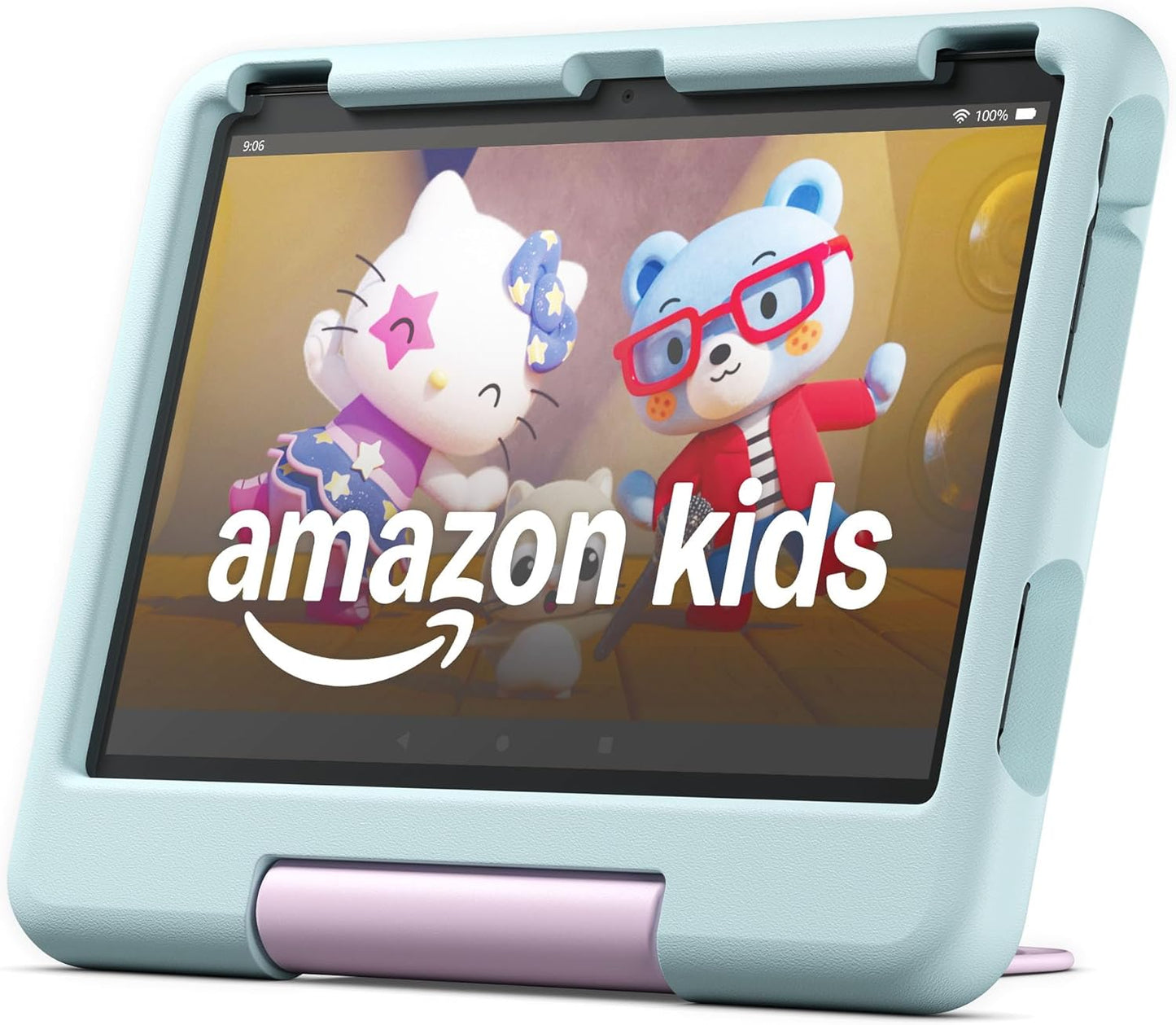 Amazon Fire HD 10 Kids tablet (newest model) ages 3-7 | Bright 10.1" HD screen with included ad-free and exclusive content, robust parental controls, 13-hr battery, 32 GB, Blue