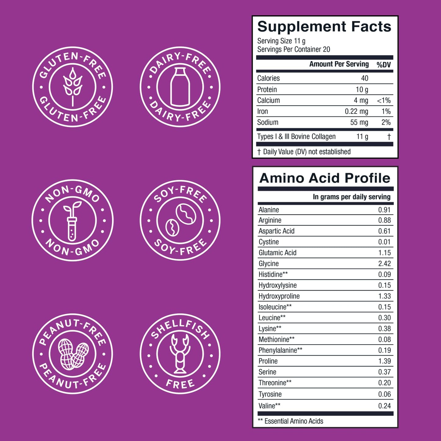 Live Conscious Collagen Peptides Powder - Naturally-Sourced Hydrolyzed Collagen Powder - Hair, Skin, Nail, and Joint Support - Type I & III Grass-Fed Collagen Supplements for Women and Men - 16oz