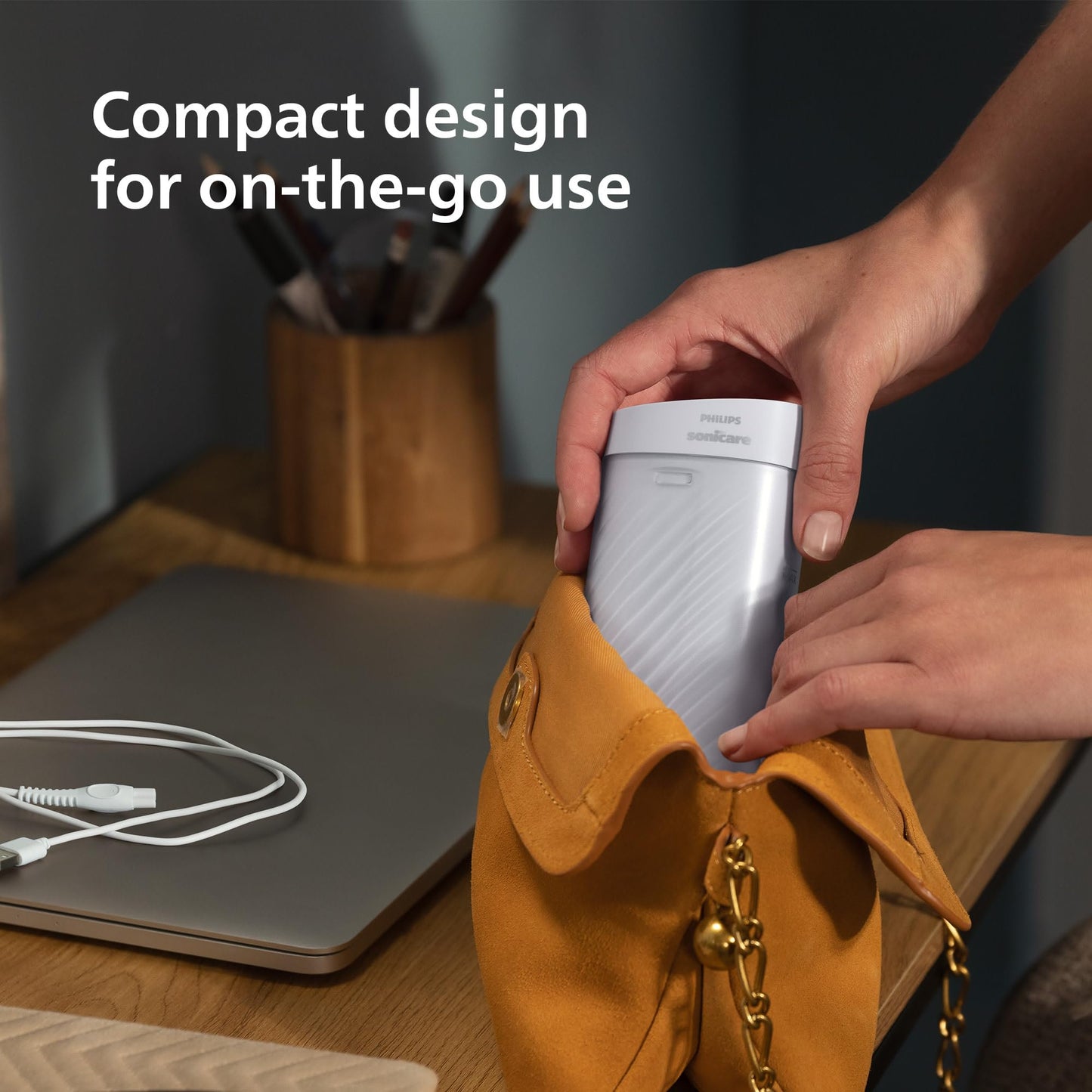 Philips Sonicare ProtectiveClean 5300 Rechargeable Electric Toothbrush, with Pressure Sensor, 3 Cleaning Modes, SmarTimer and QuadPacer, with 2 Bonus Brush Heads, Travel Case, Black, Model HX6423/34