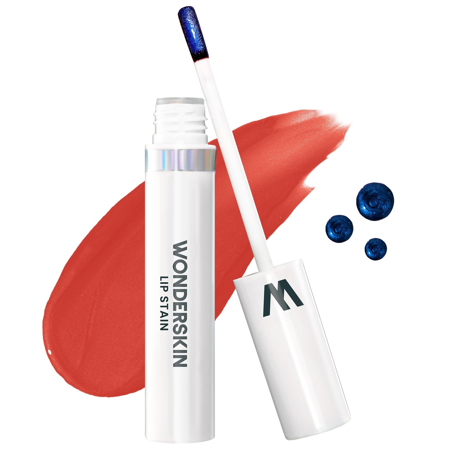 Wonderskin Wonder Blading All Day Lip Stain Peel Off Masque - Long Lasting, Waterproof and Transfer Proof Nude Lip Tint, Matte Finish Peel Off Lip Stain (Whimsical Masque)