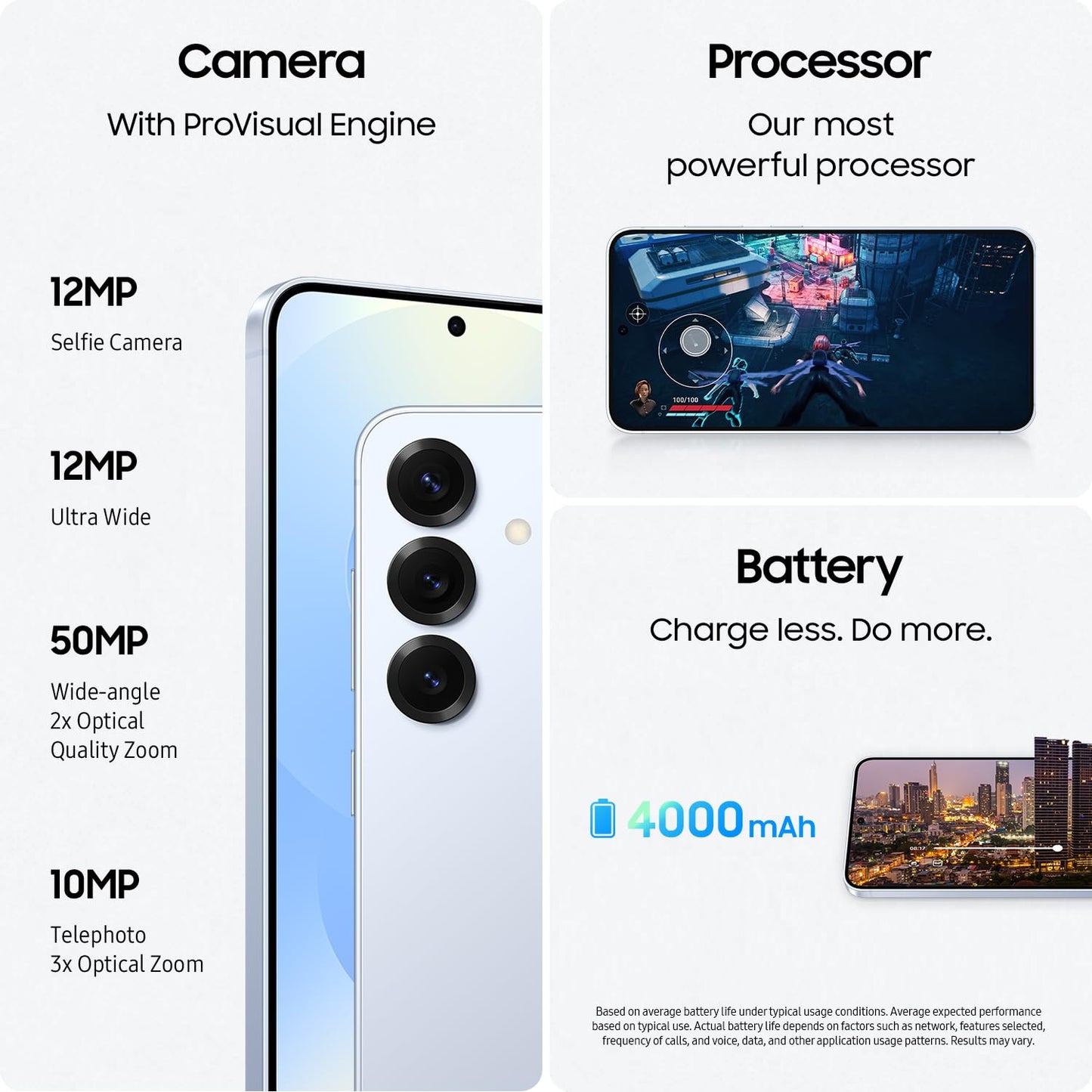 SAMSUNG Galaxy S25 Ultra, 256GB Smartphone, Unlocked Android, AI Night Mode Camera, Snapdragon 8 Elite Fast Processor, 5000mAh Battery, Built-in S Pen, 2025, US 1 Yr Warranty, Titanium Silverblue