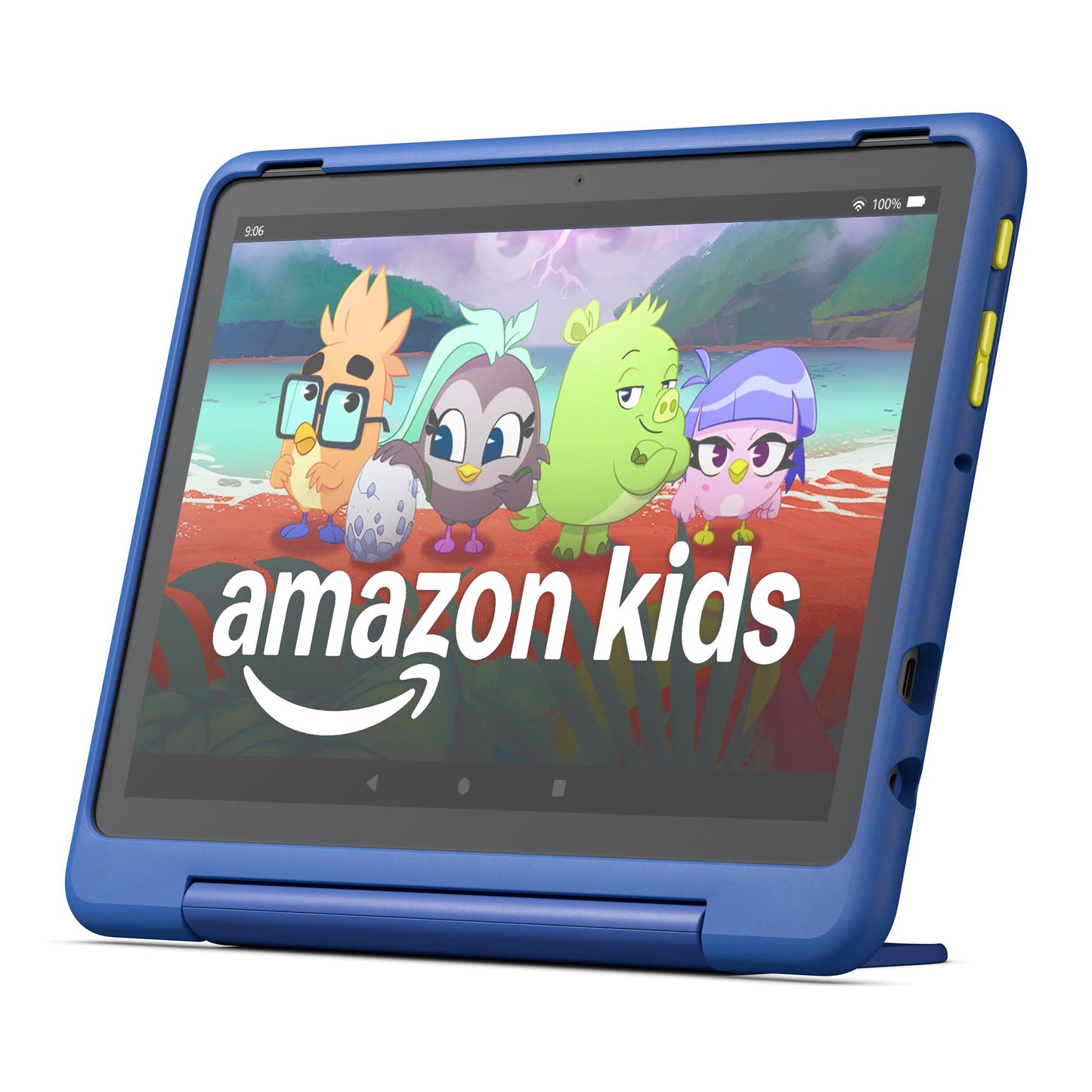 Amazon Fire HD 10 Kids Pro tablet (newest model) ages 6-12. Bright 10.1" HD screen, includes ad-free content, robust parental controls, 13-hr battery and slim case for older kids, 32 GB, Nebula