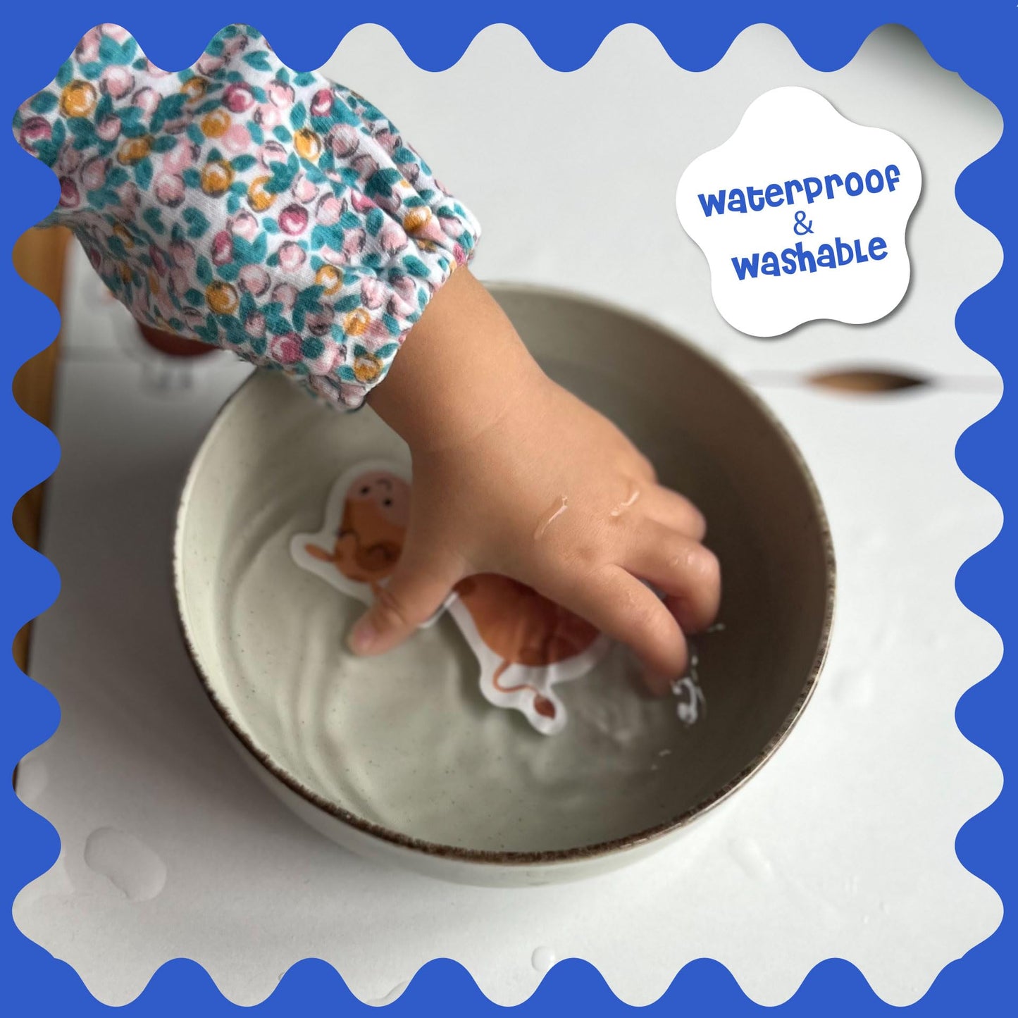 Stick4Ever Jelly Sticker Book - for Kids - Waterproof, Easy to Clean Reusable Sticker Book for Toddlers- Reusable Road Trip Activities for Kids - Stocking Stuffers for Toddlers (Forest)