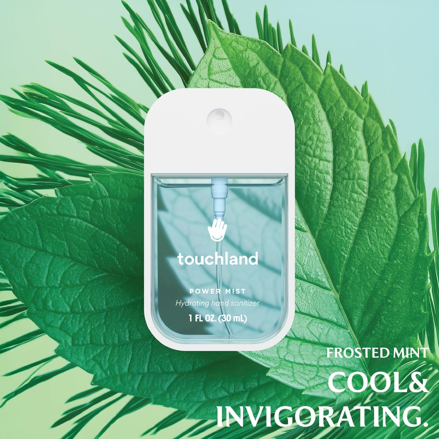 Touchland Special Edition Confetti Cake Mist + Frosted Sparkle Case Set, Scented & Stylish Hydrating Hand Sanitizer Spray Bundle, Travel Size, Dye Free, Amazon Exclusive