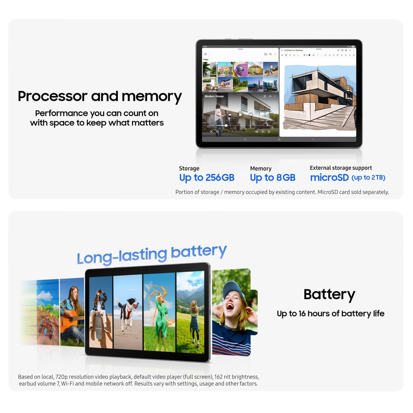 Samsung Galaxy Tab S10 Lite, 6GB RAM, 128GB, 2TB Expand, Long Battery Life, 10.9” LCD, S Pen for Note-Taking, Exynos 1380, Circle to Search, AI Tools, Gray